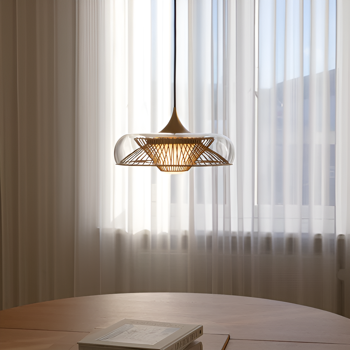 CHORDIS gold pendant lamp shade