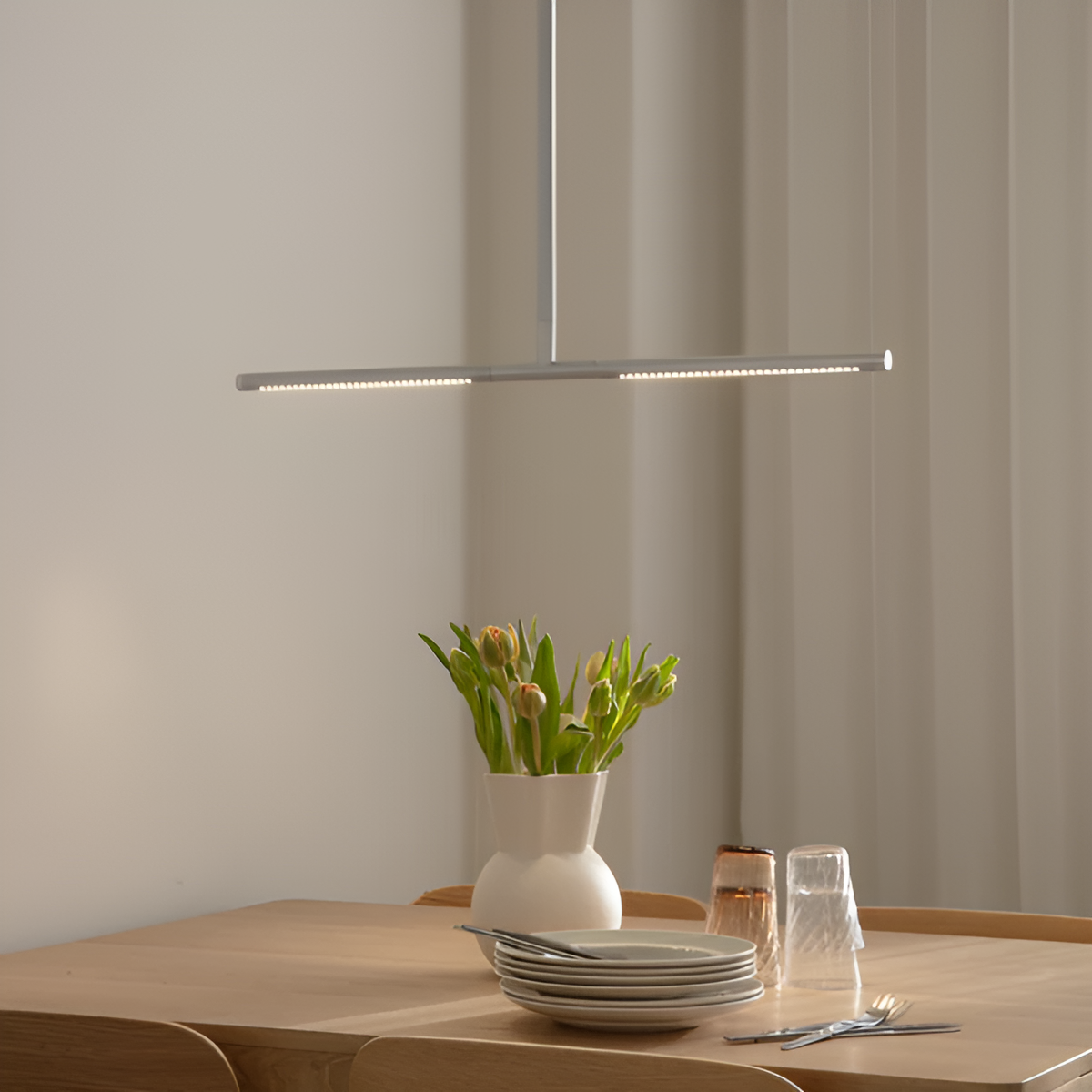 OMNI silver pendant lamp