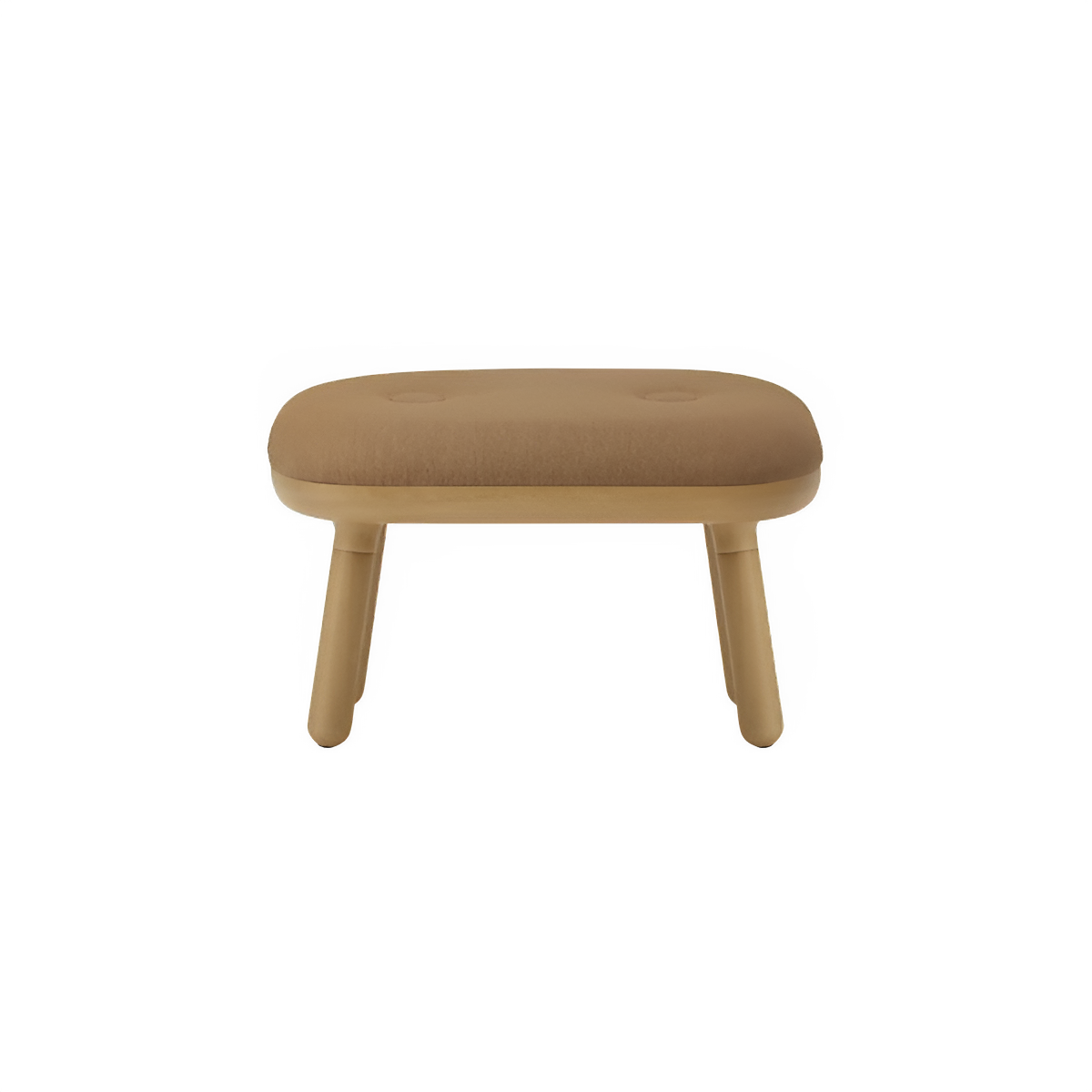 PAFF caramel stool with oak base