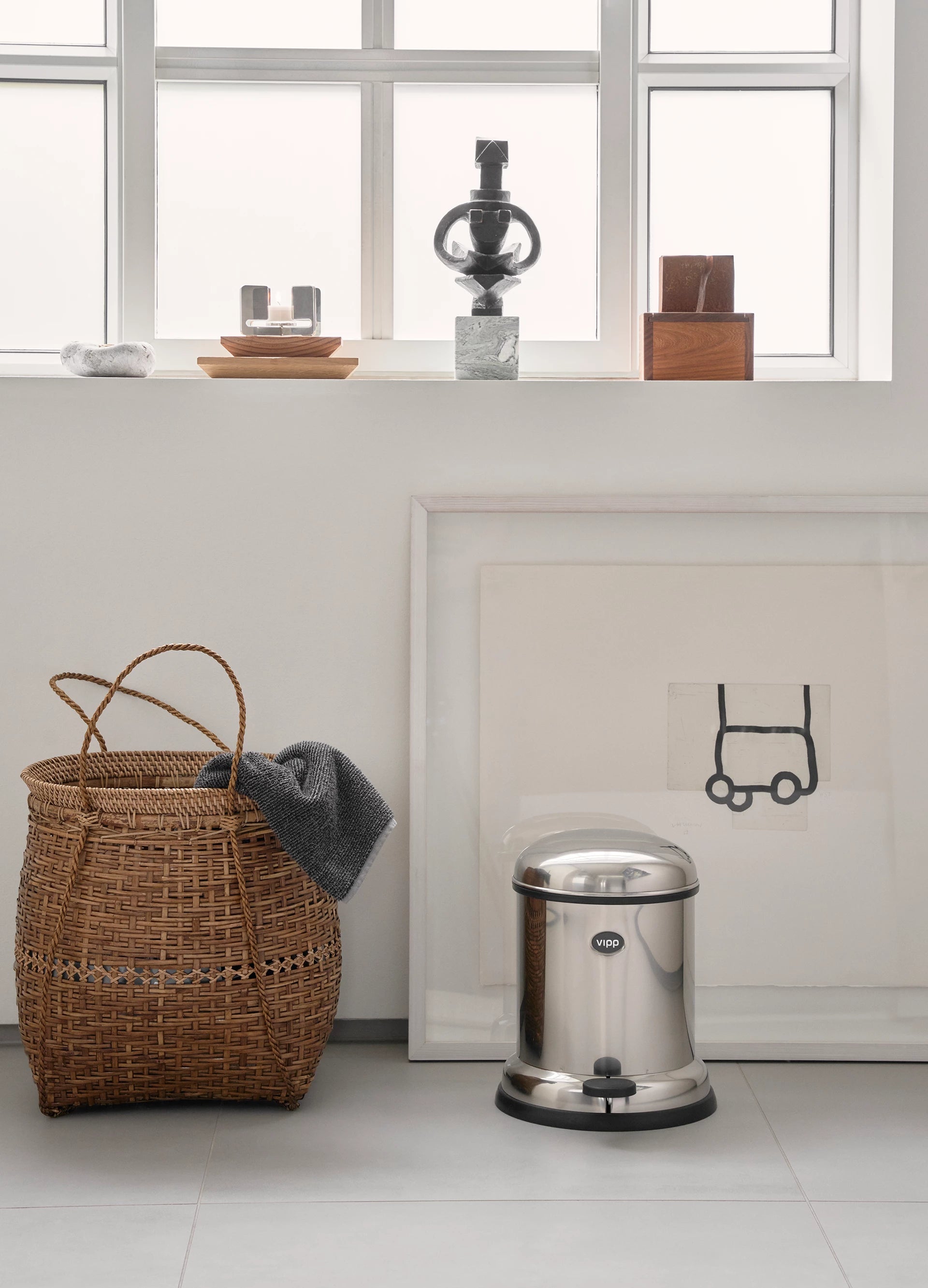 Pedal Bin Stainless Steel