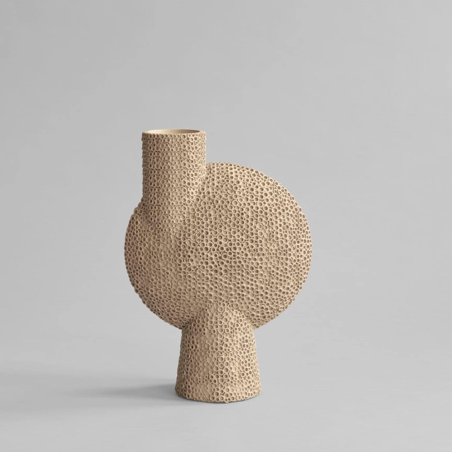 Wazon SPHERE BUBL SHISEN piaskowy 101 Copenhagen Eye on Design