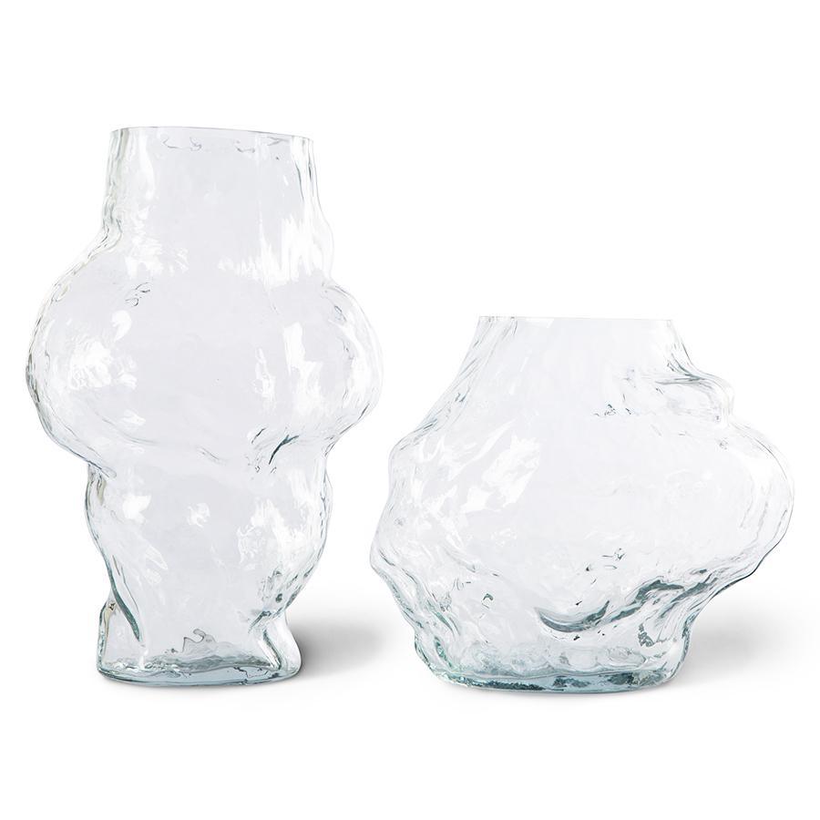 Wazon wysoki CLOUD szklany HKliving Eye on Design