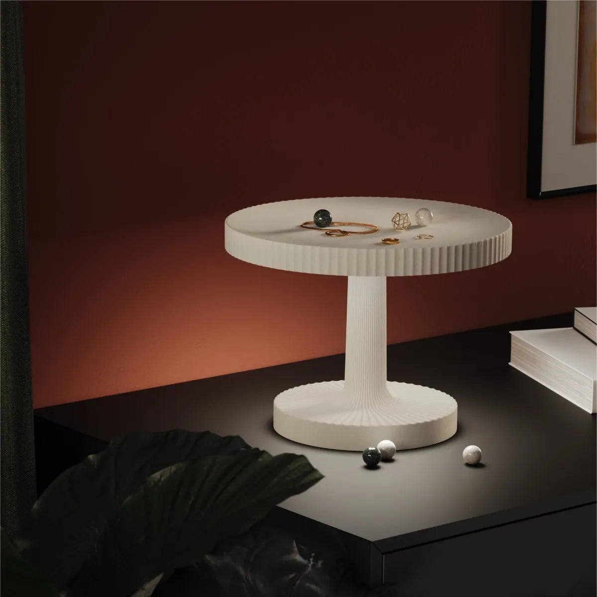 Welcome portable lamp black