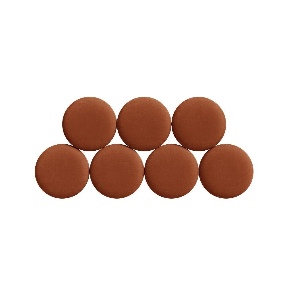 Wezgłowie BALL brązowy Happy Barok Eye on Design