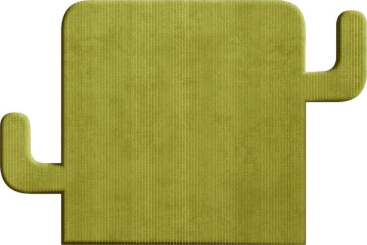 Wezgłowie CACTUS jasnozielony Happy Barok Eye on Design