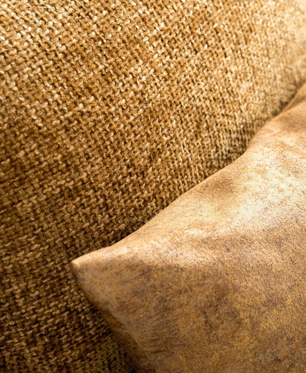 Zestaw 2 poduszek dekoracyjnych COCO+STONE złoty Poduszkowcy Eye on Design
