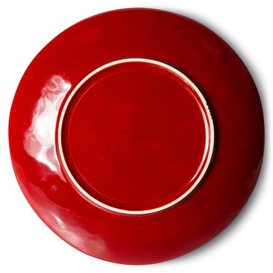 Zestaw 2 talerzy obiadowych ceramicznych 70's mróz HKliving Eye on Design