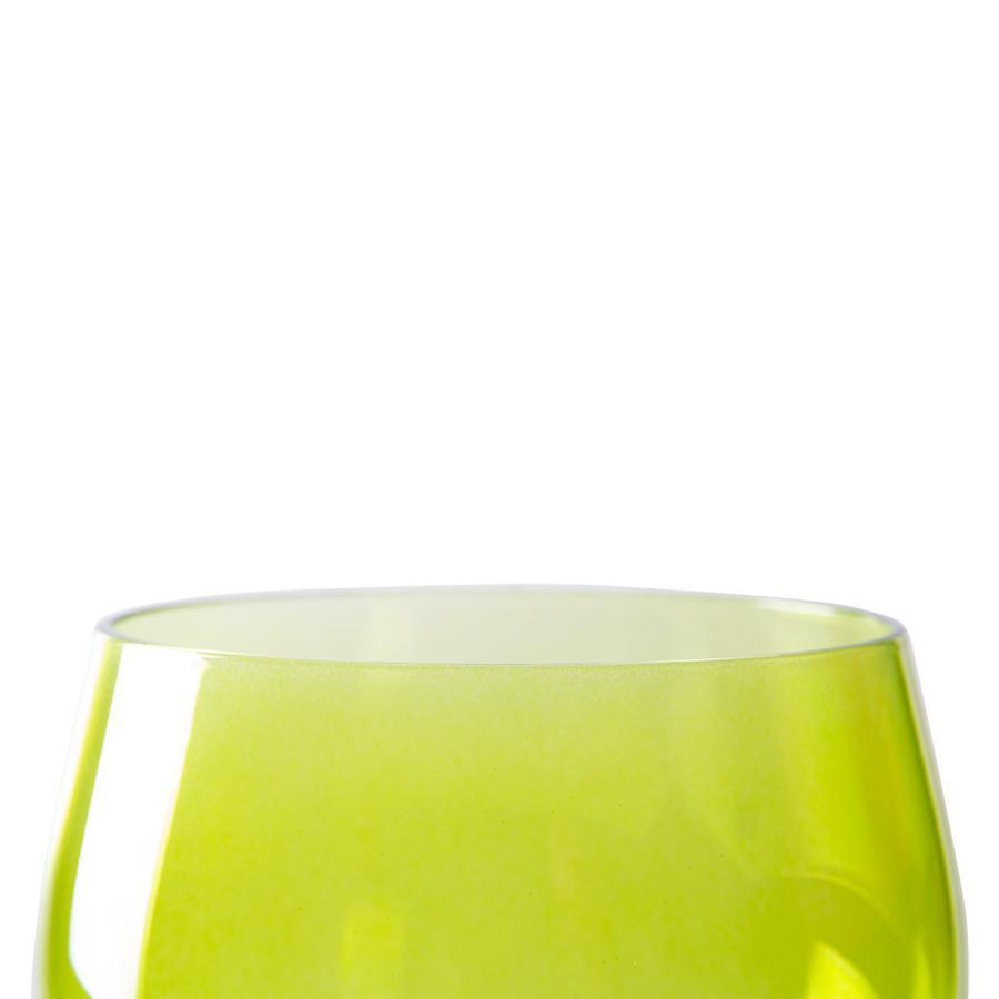 Zestaw 4 kieliszków do wina EMERALDS limonkowy zielony HKliving Eye on Design