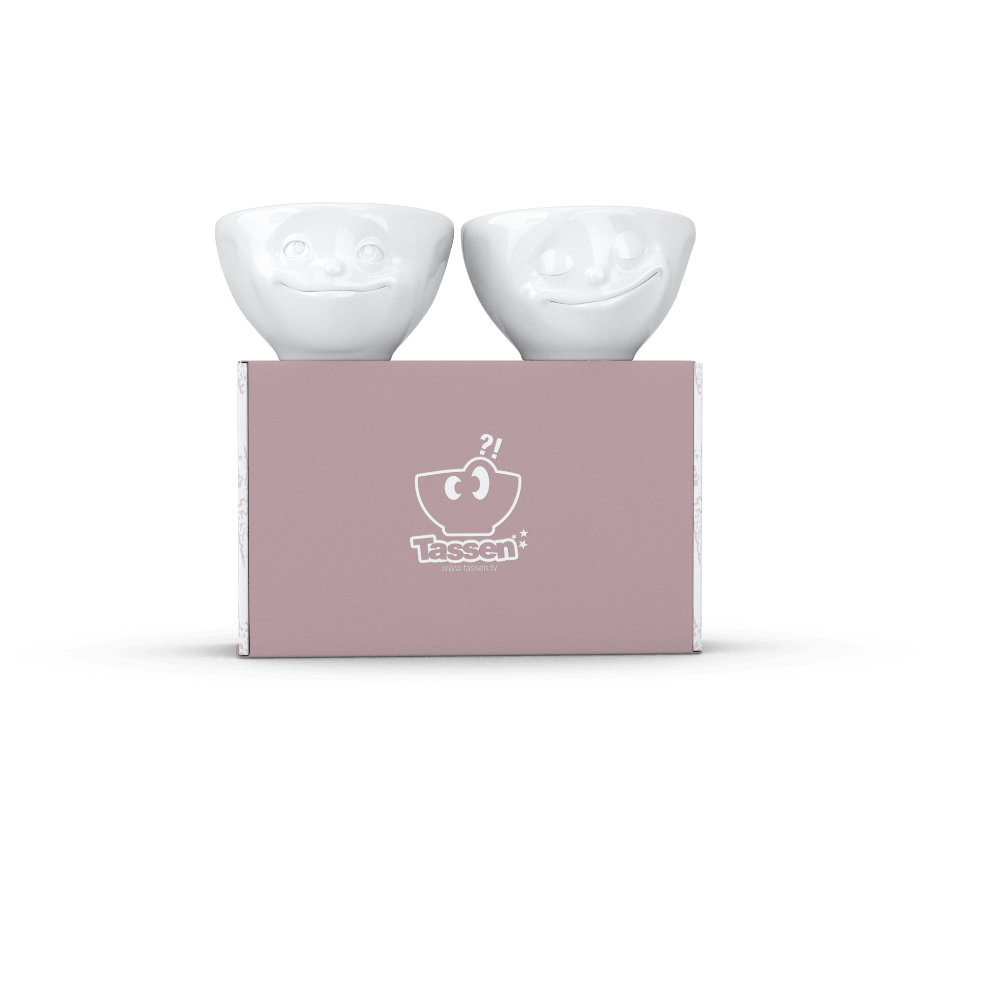 Zestaw małych miseczek DREAMY & HAPPY biały 58products Eye on Design