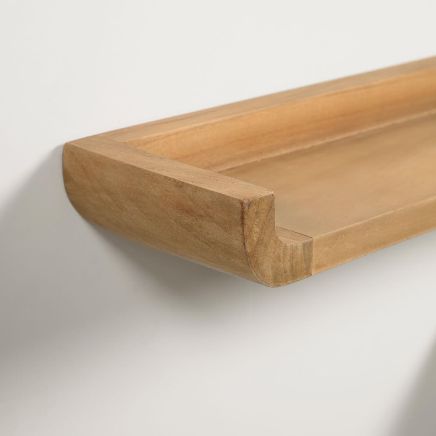 Zestaw półek SHAMEL lite drewno tekowe La Forma Eye on Design