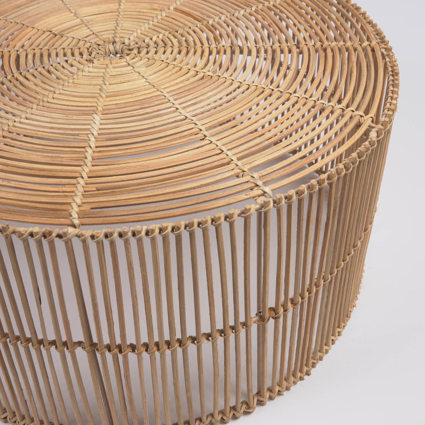 Zestaw stolików bocznych ELMIMA rattanowy La Forma Eye on Design