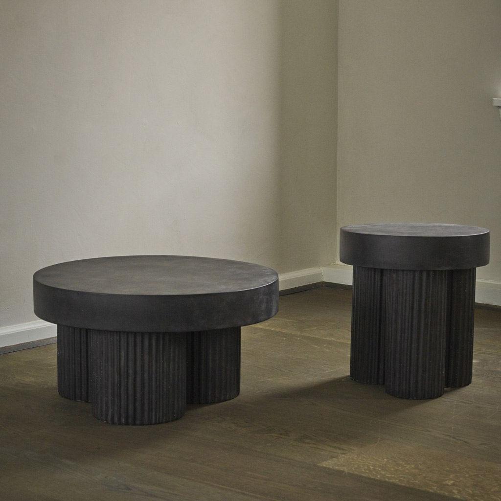 Zestaw stolików GEAR czarny beton NORR11 Eye on Design