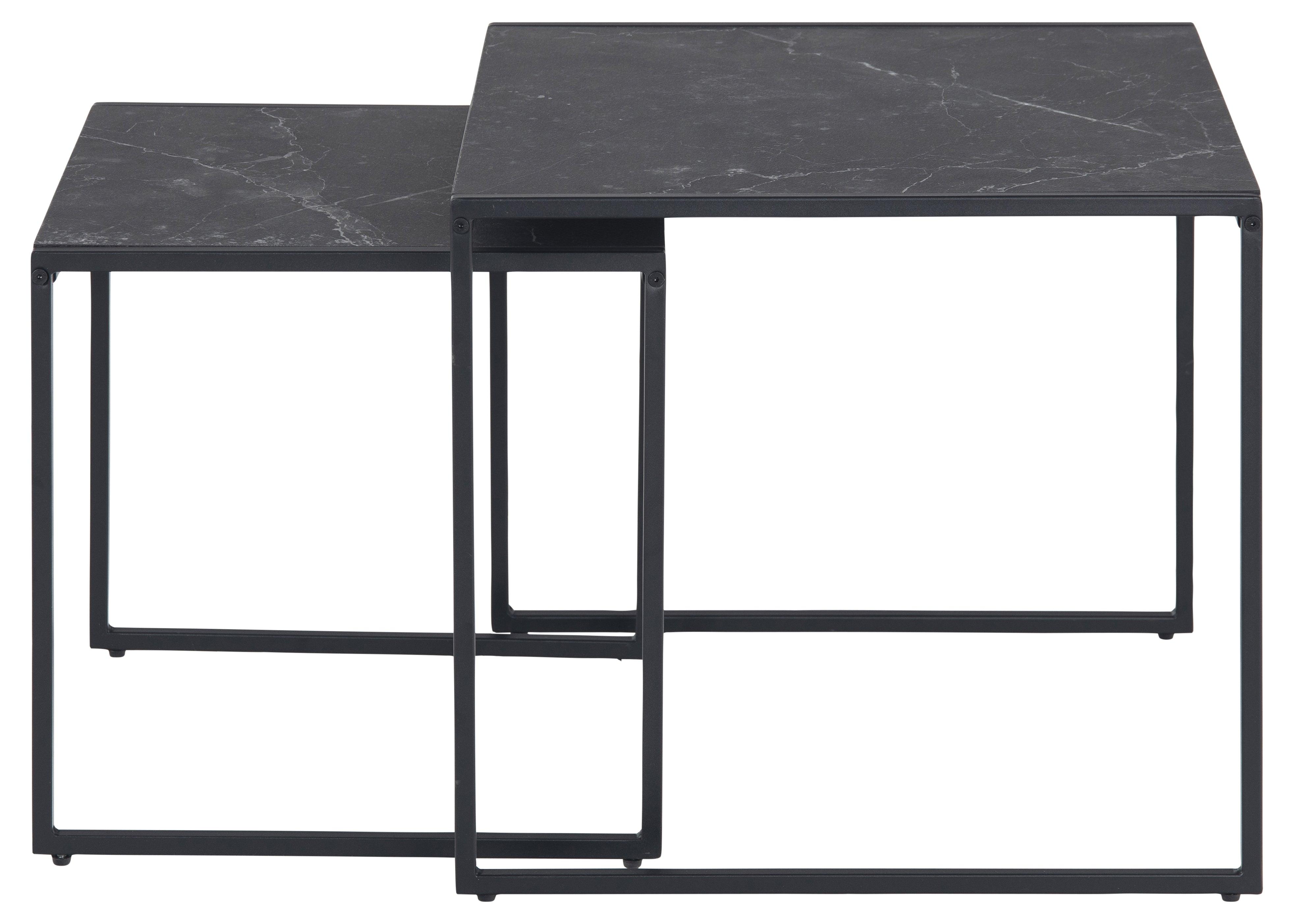 Zestaw stolików INFINITY czarny marmur Home Essentials Eye on Design