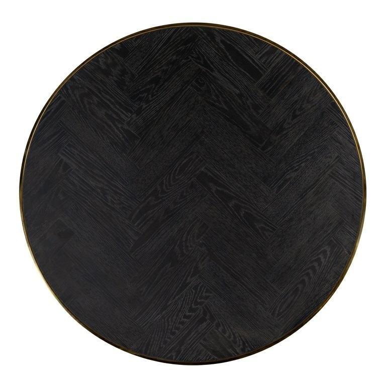 Zestaw stolików kawowych BLACKBONE złoty Richmond Interiors Eye on Design