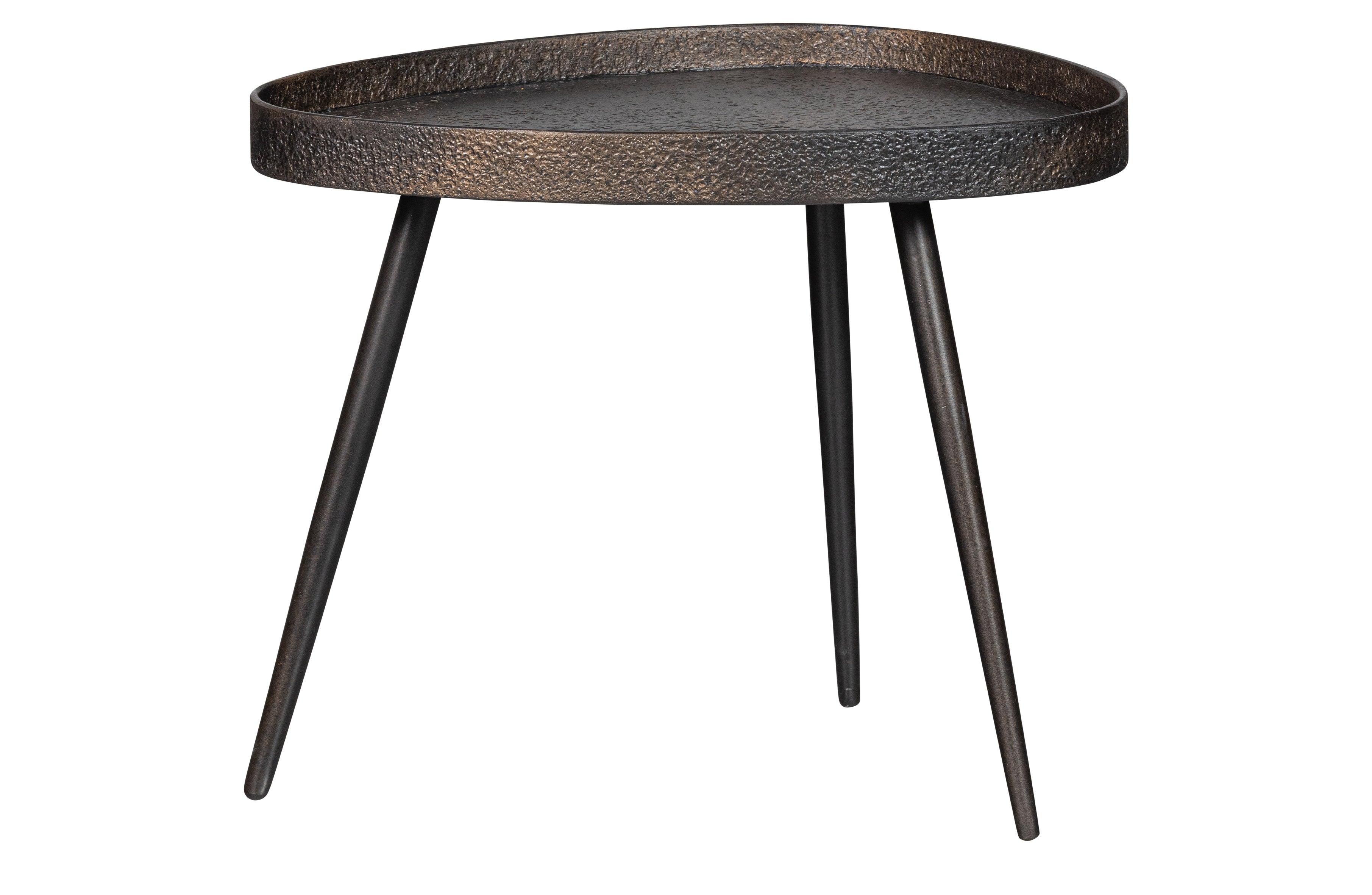 Zestaw stolików kawowych CRUDE ciemnobrązowy Be Pure Eye on Design