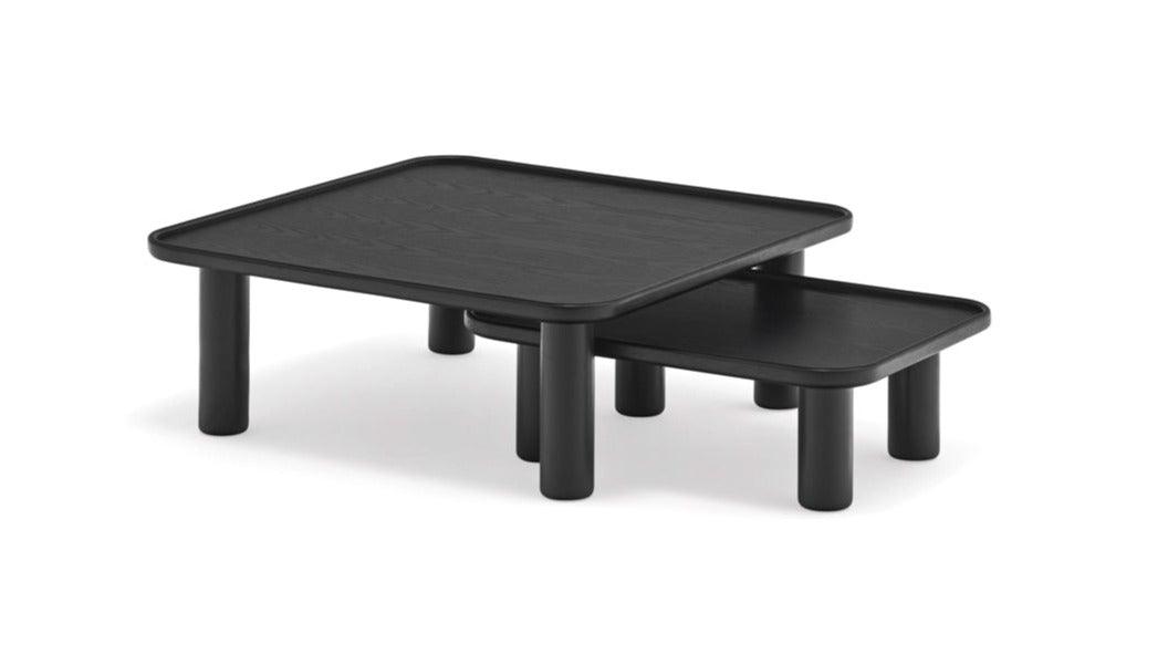 Zestaw stolików kawowych NEST czarny Teulat Eye on Design