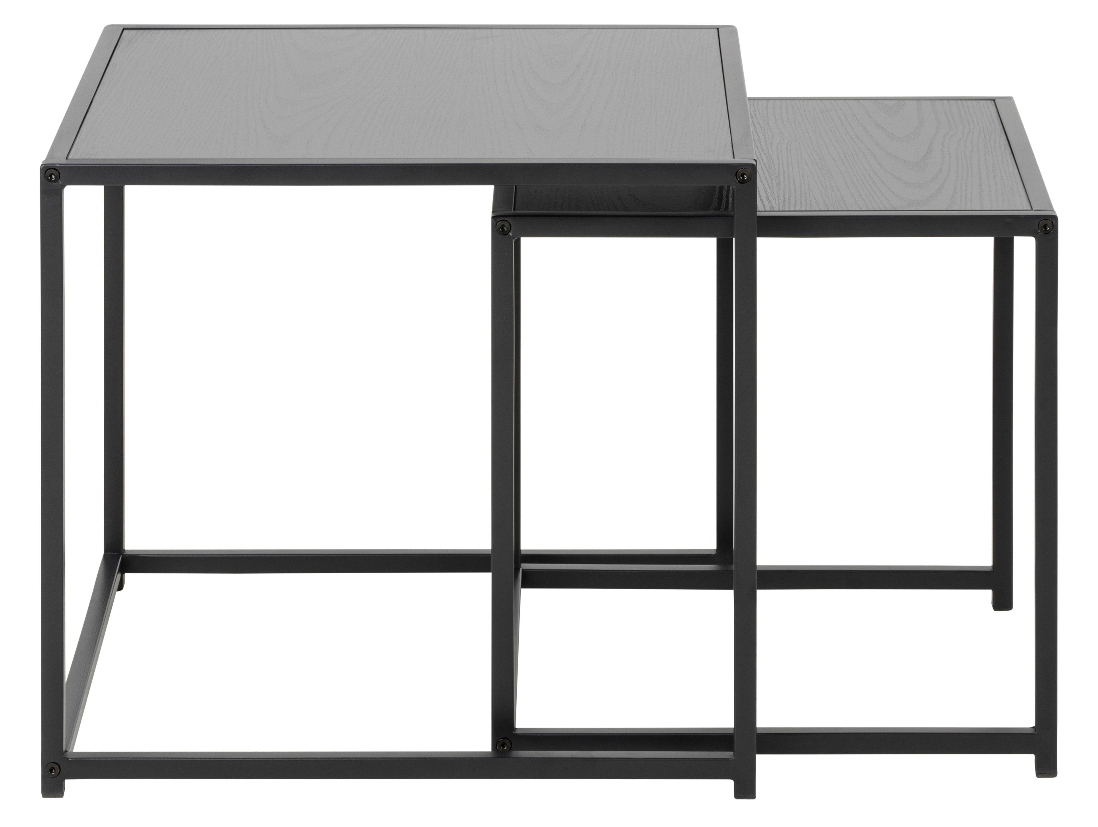 Zestaw stolików SEAFORD czarny Home Essentials Eye on Design