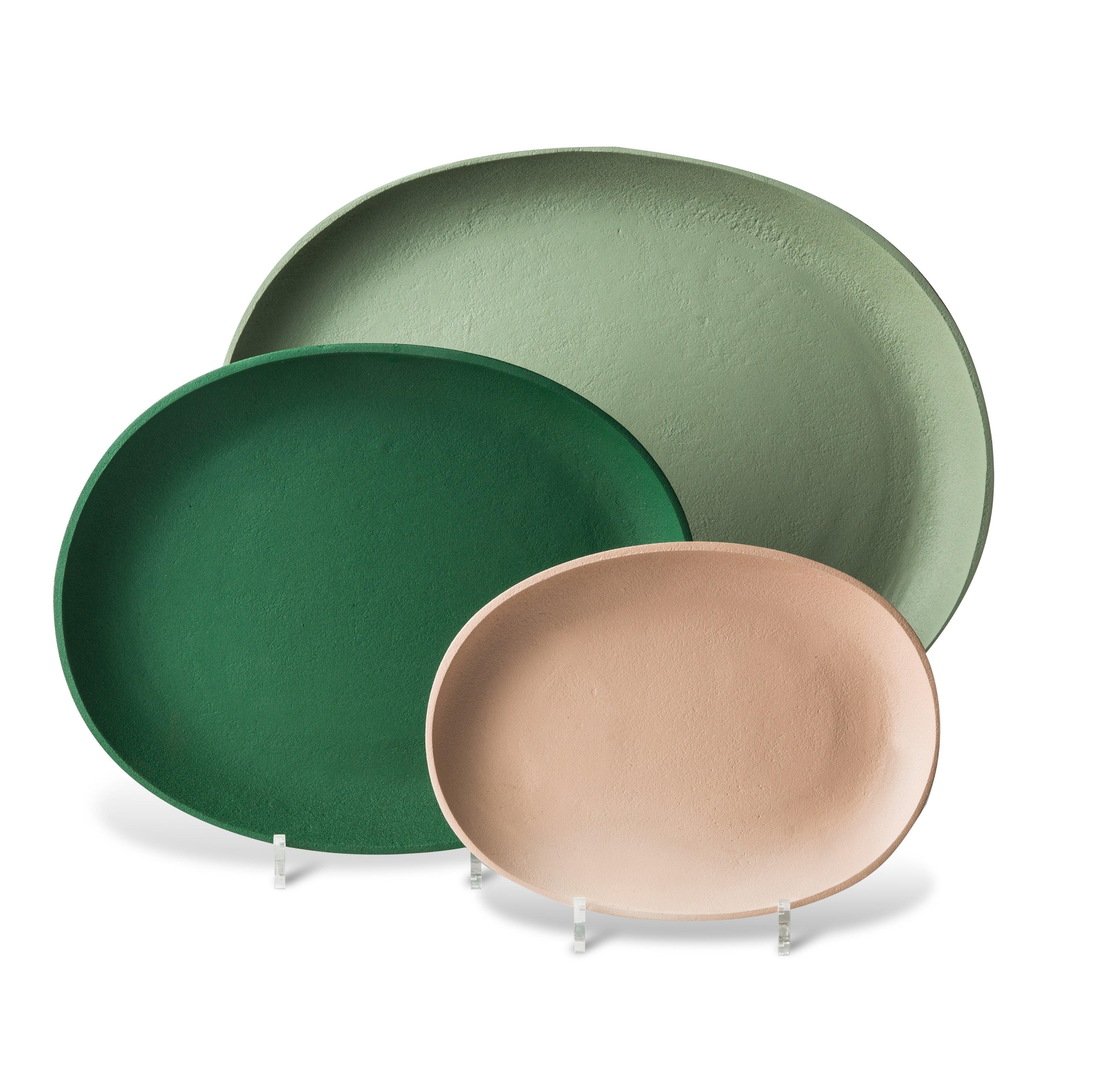 Zestaw tac GREEK zielony Pols Potten Eye on Design