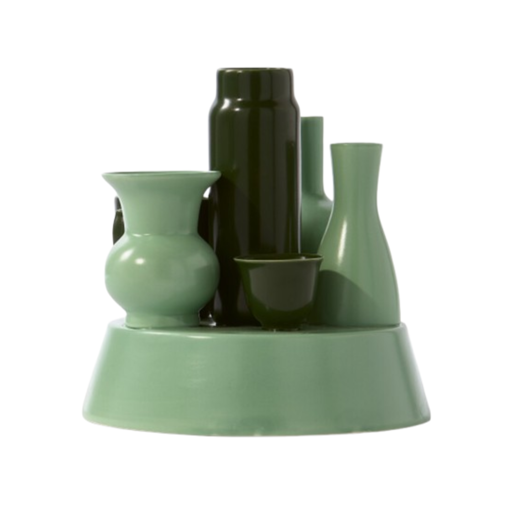 HONG KONG Vase grün