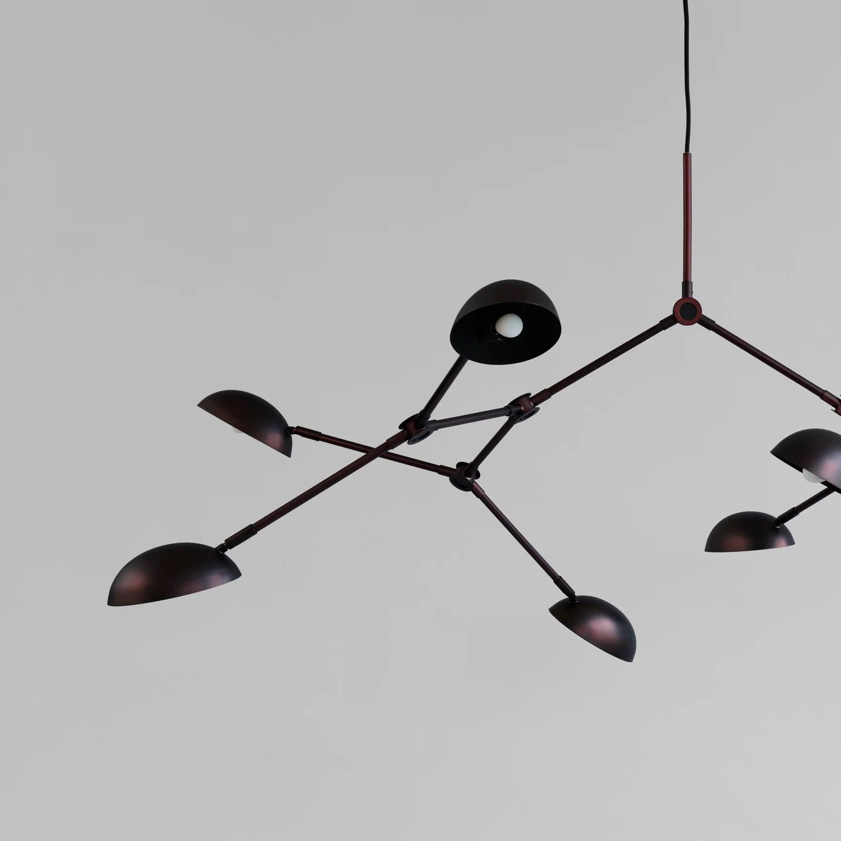 Żyrandol DROP przypalany czarny 101 Copenhagen Eye on Design