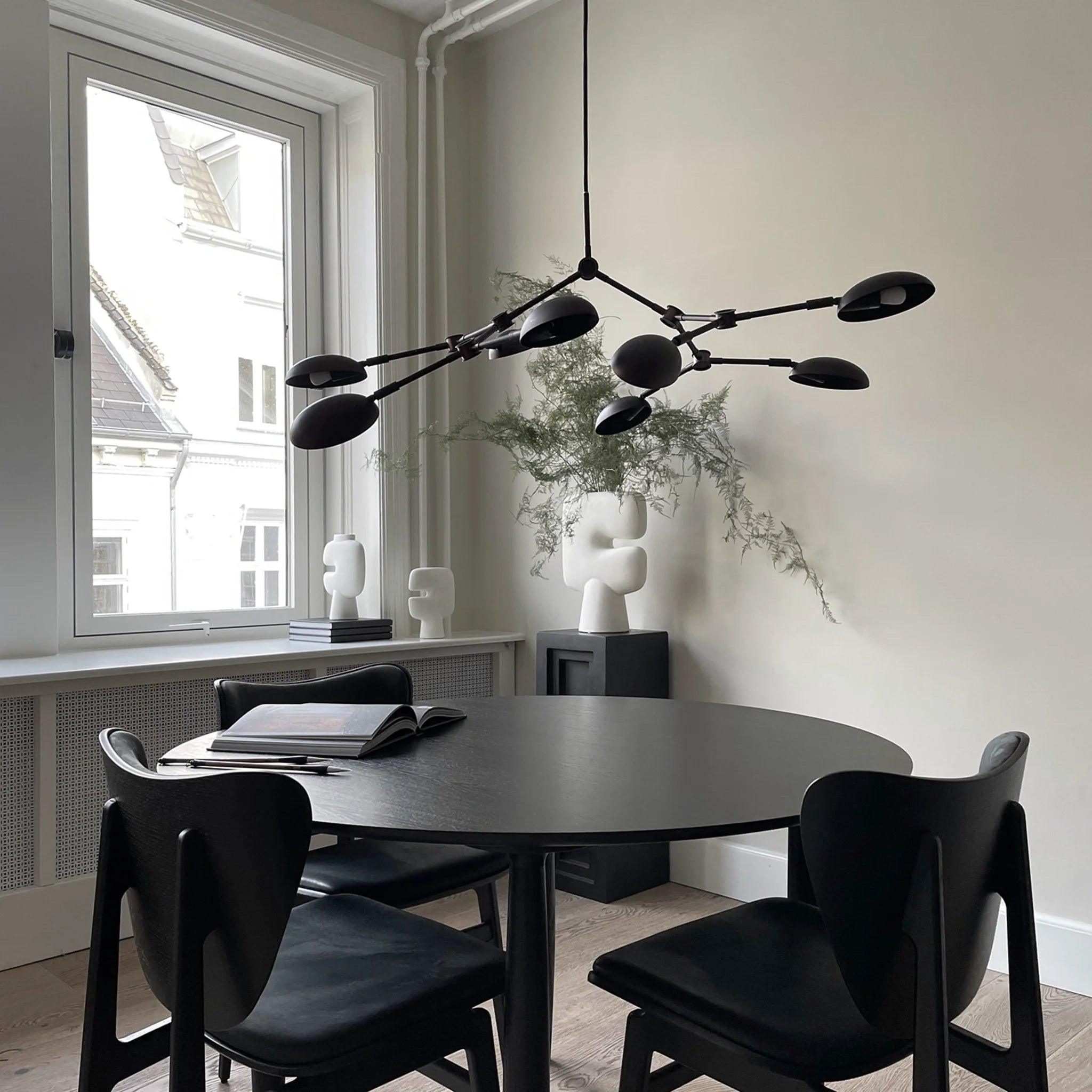 Żyrandol DROP przypalany czarny 101 Copenhagen Eye on Design