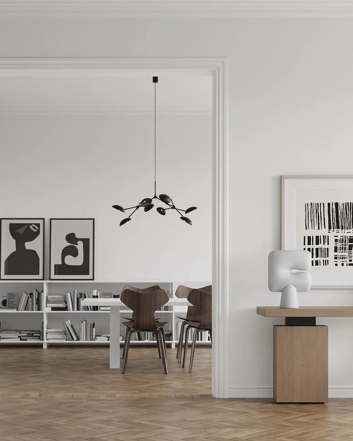 Żyrandol DROP przypalany czarny 101 Copenhagen Eye on Design
