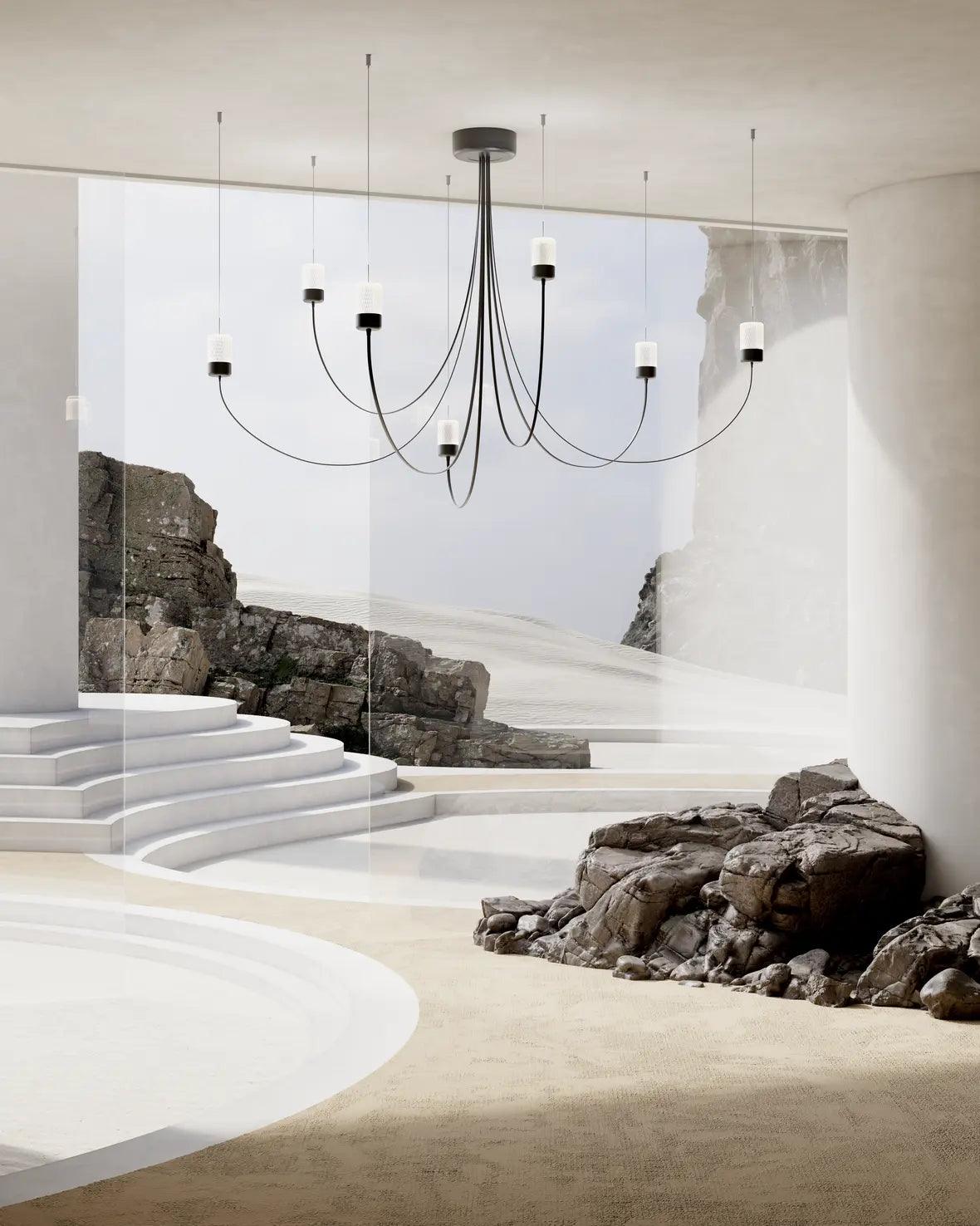 Żyrandol GRAVITY CHANDLIER czarny Moooi Eye on Design