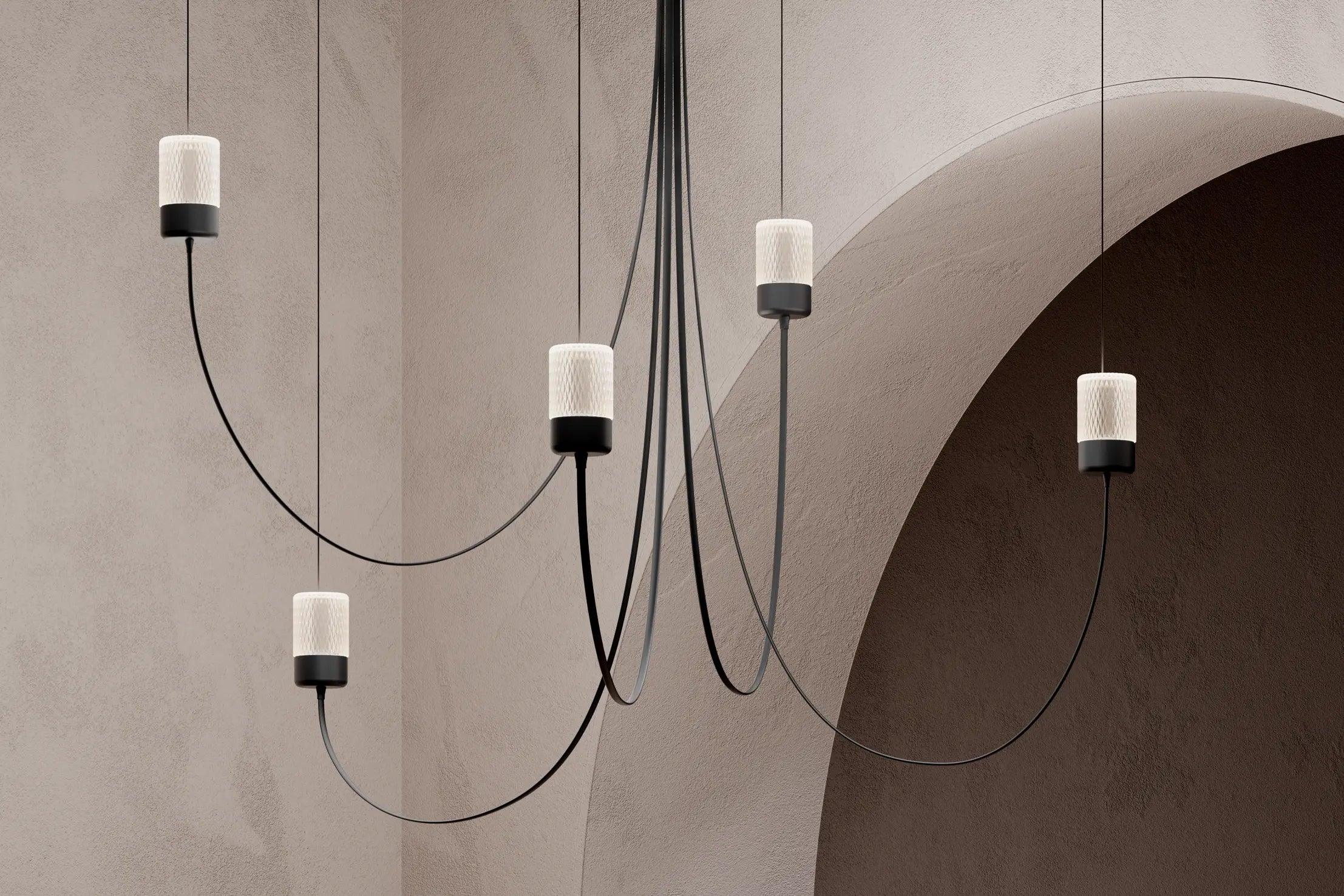 Żyrandol GRAVITY CHANDLIER czarny Moooi Eye on Design