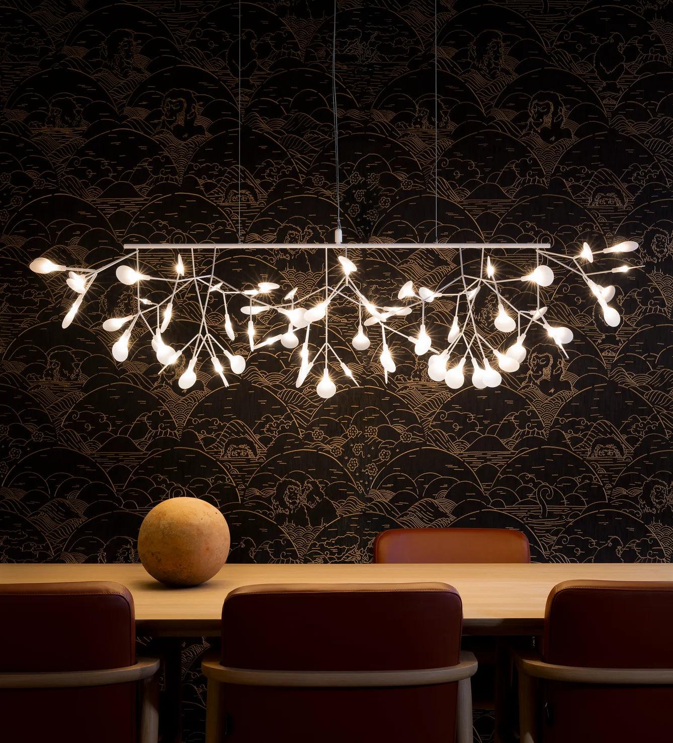 Żyrandol HERACLEUM III LINEAR biały Moooi Eye on Design