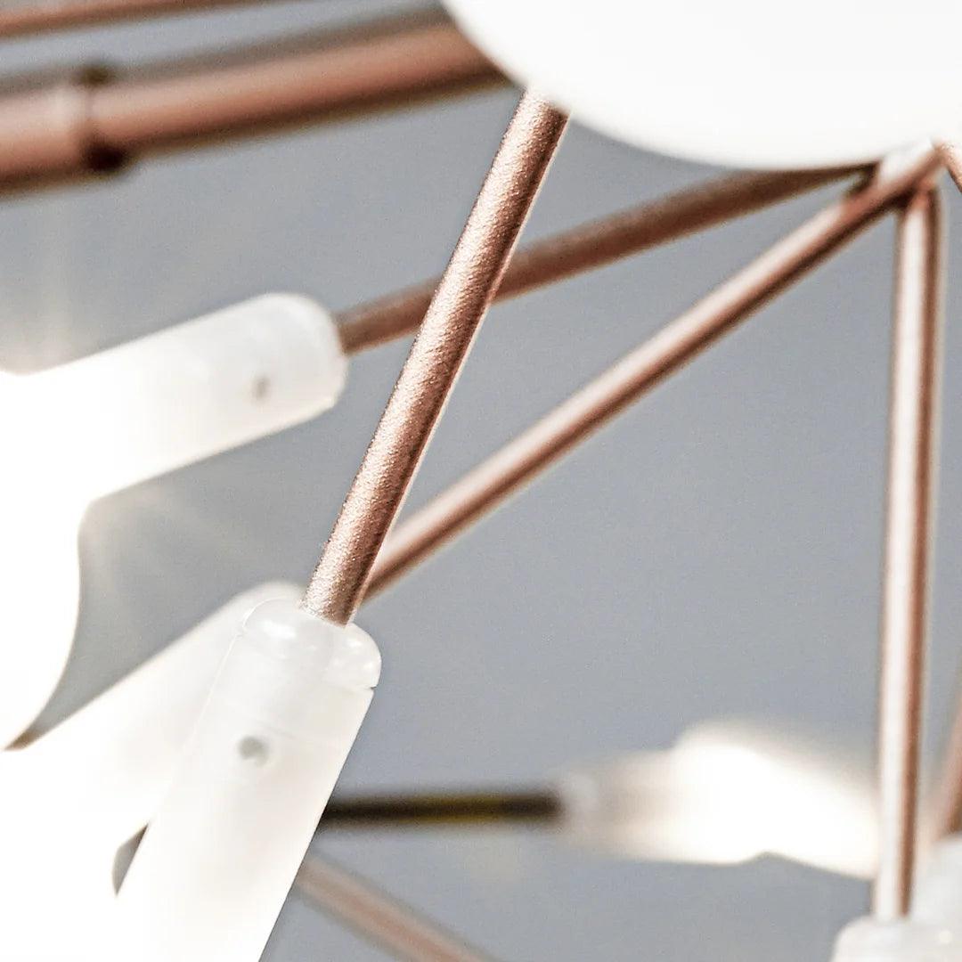 Żyrandol HERACLEUM III LINEAR miedziany Moooi Eye on Design