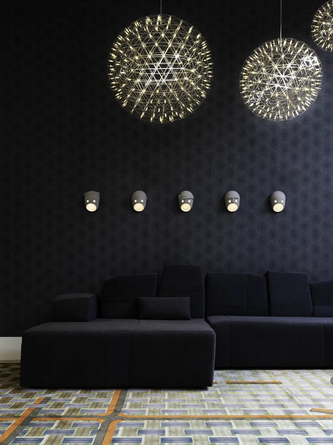 Żyrandol RAIMOND II stal nierdzewna Moooi Eye on Design