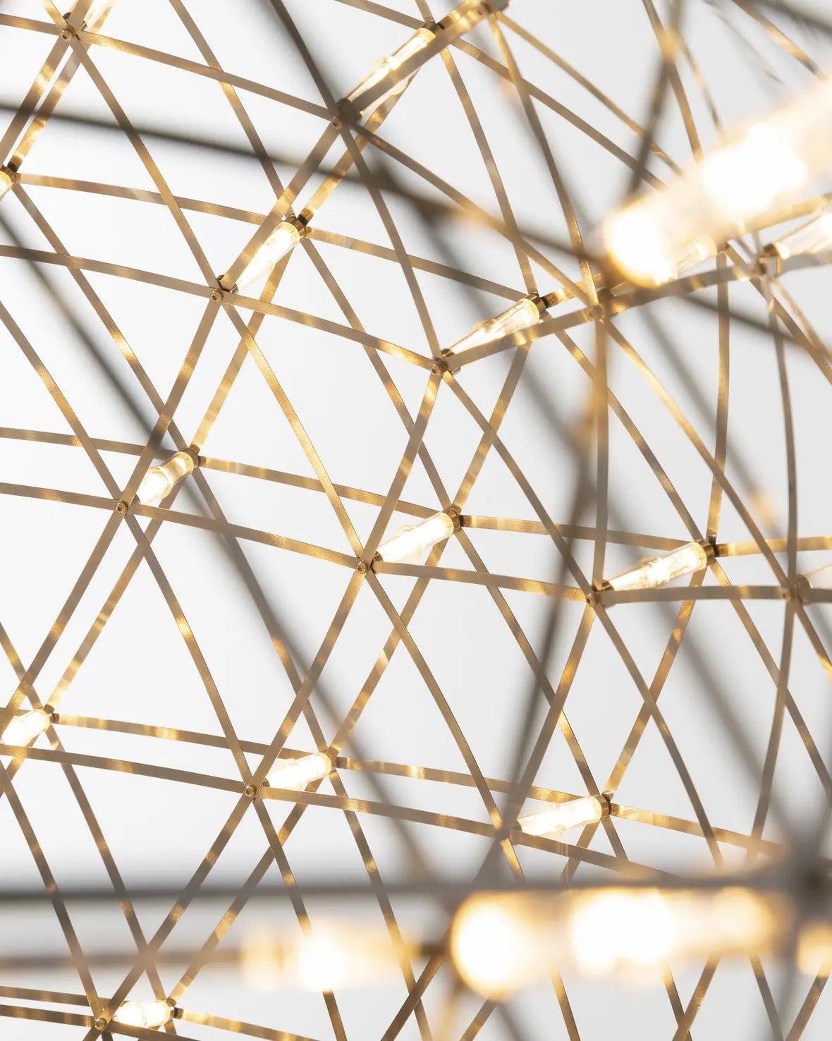 Żyrandol RAIMOND II stal nierdzewna Moooi Eye on Design