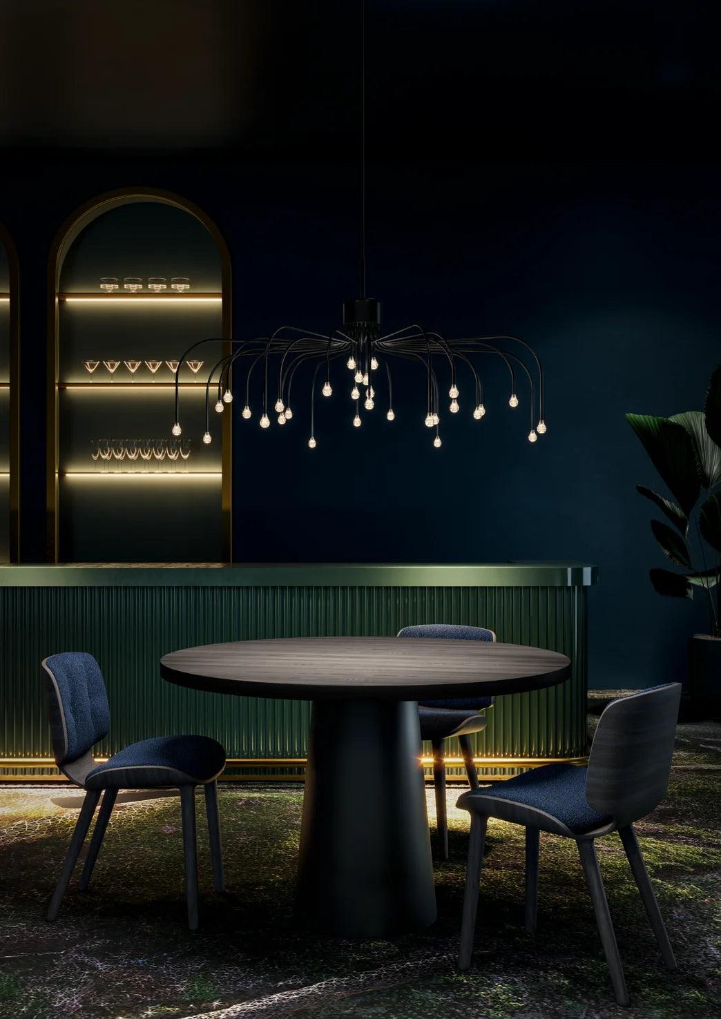 Żyrandol STARFALL LIGHT czarny Moooi Eye on Design