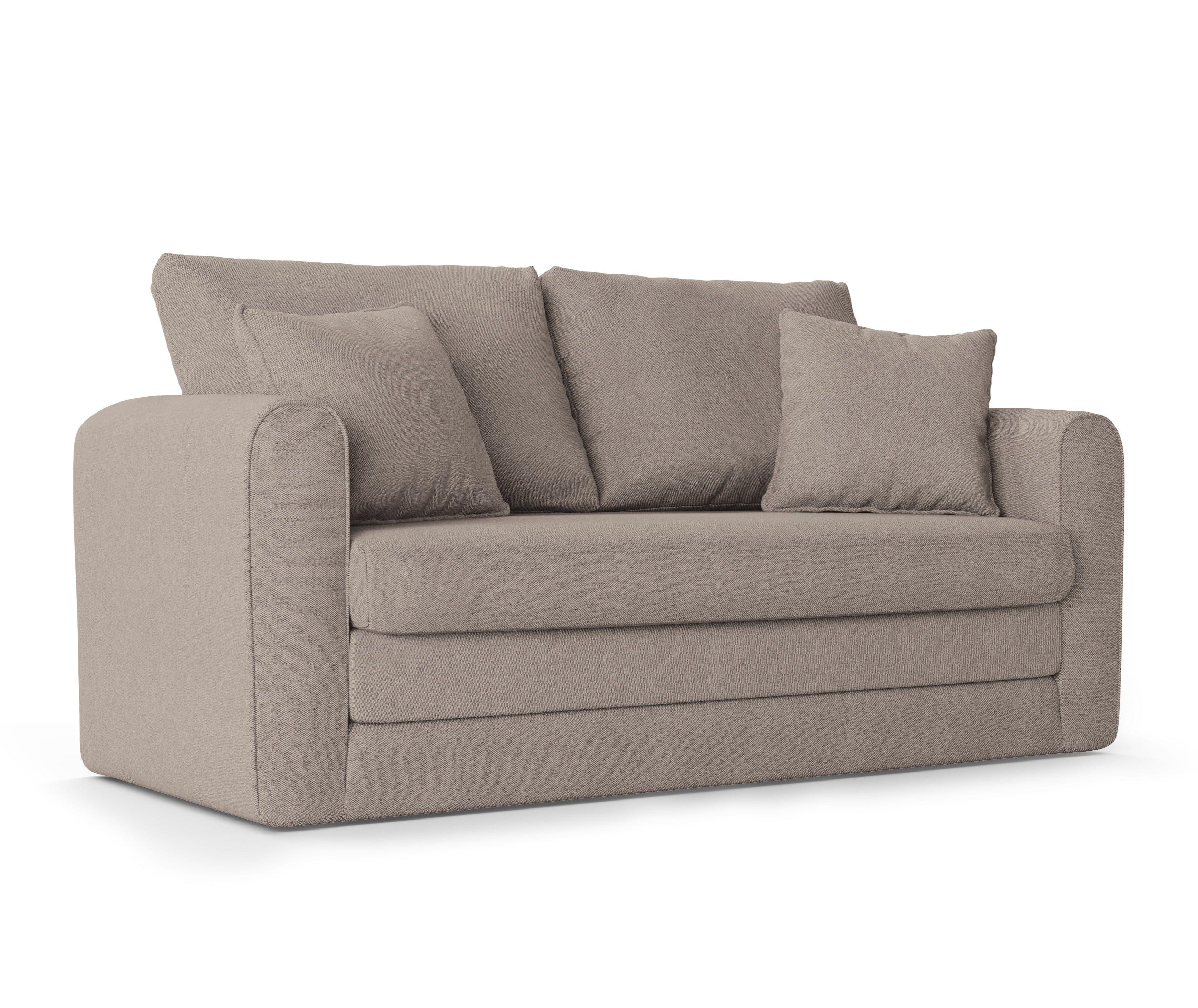 Sofa 2-osobowa z funkcją spania LIDO beżowy Micadoni Eye on Design