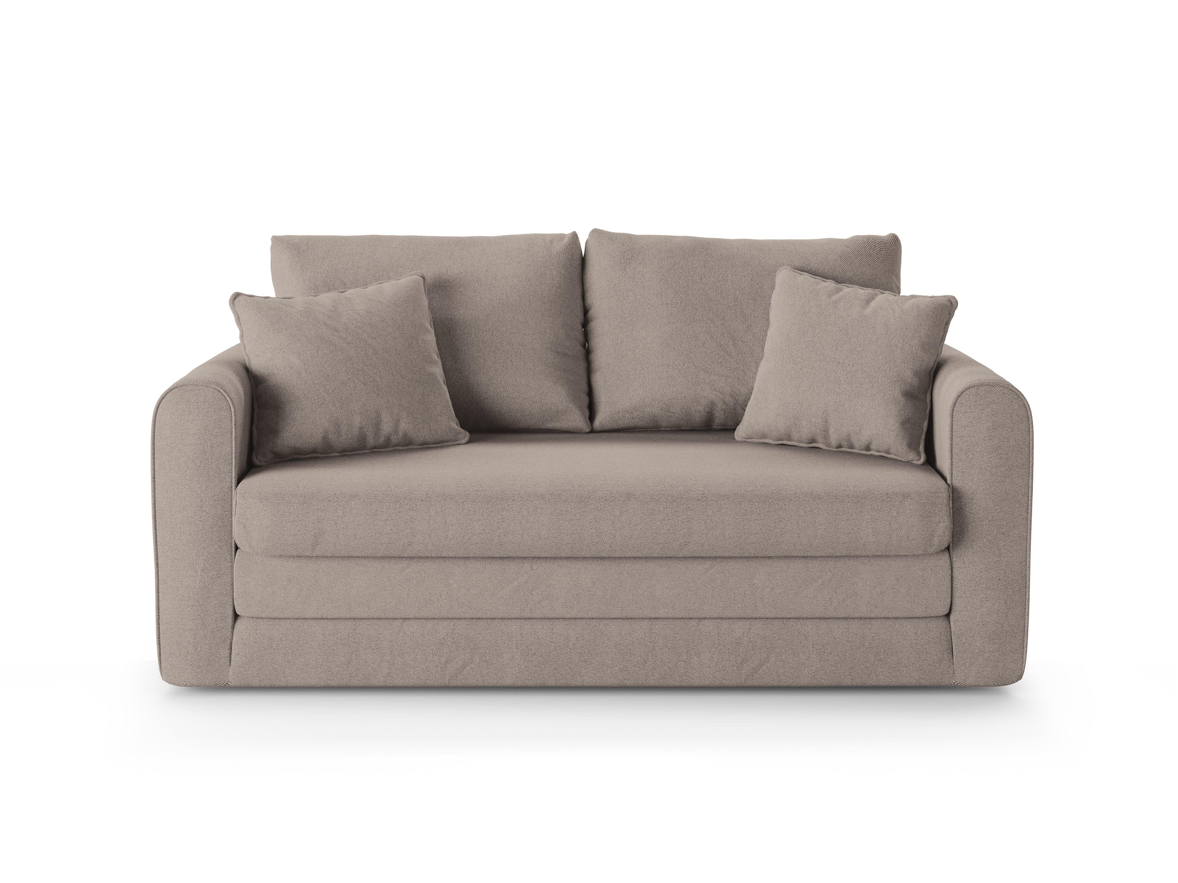 Sofa 2-osobowa z funkcją spania LIDO beżowy Micadoni Eye on Design