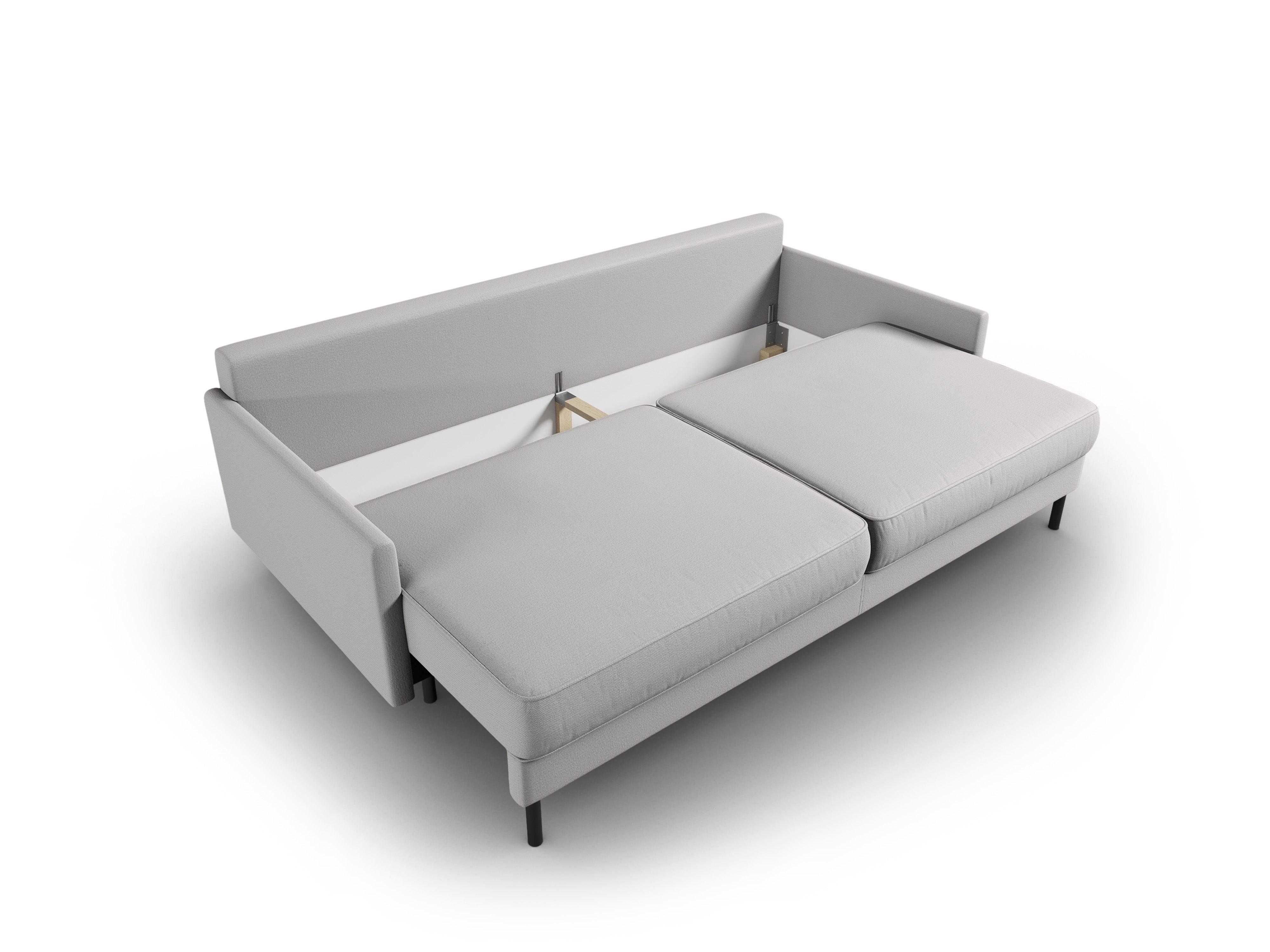 Sofa z funkcją spania SCOTT jasnoszary Micadoni Eye on Design