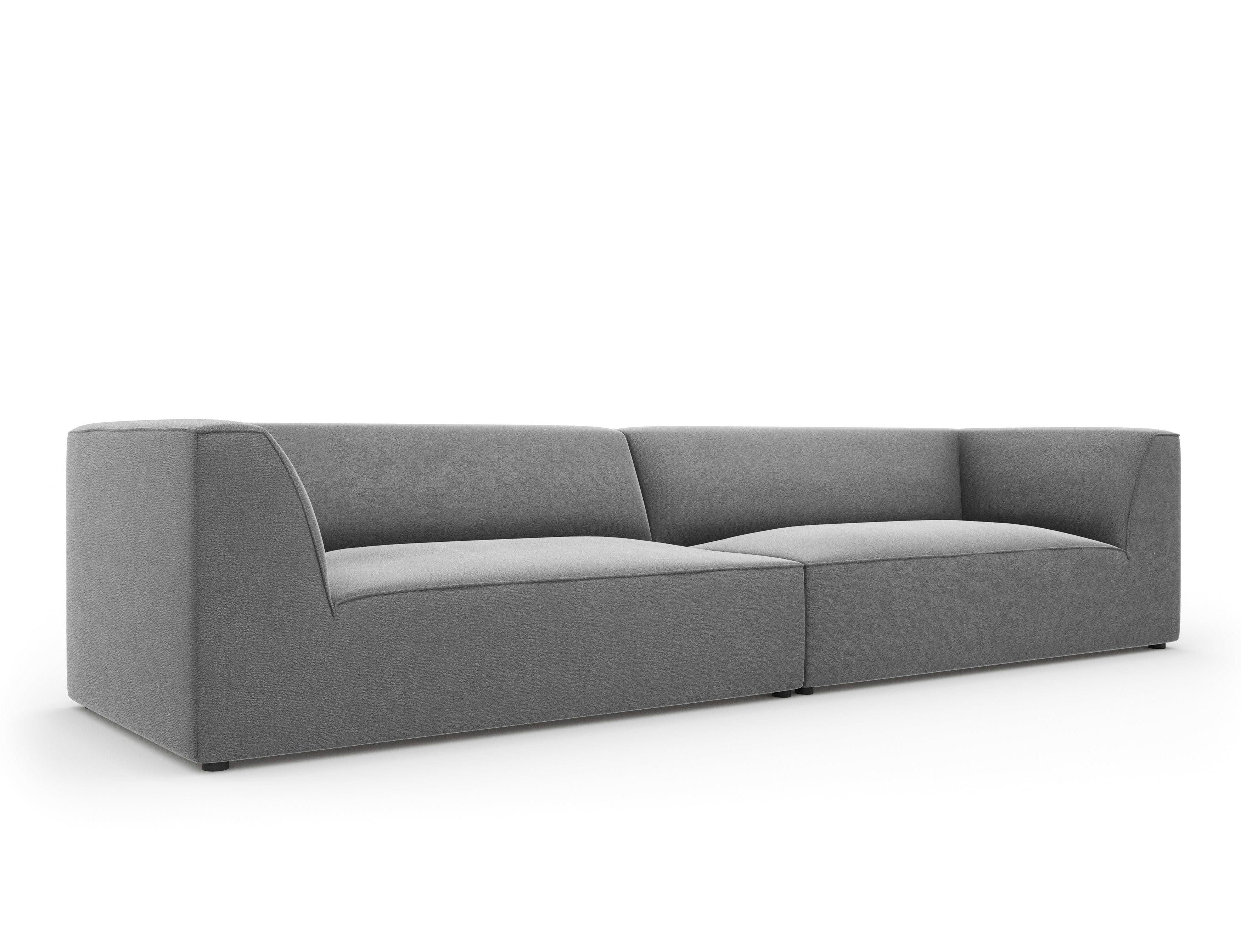 Sofa aksamitna RUBY szary Micadoni Eye on Design