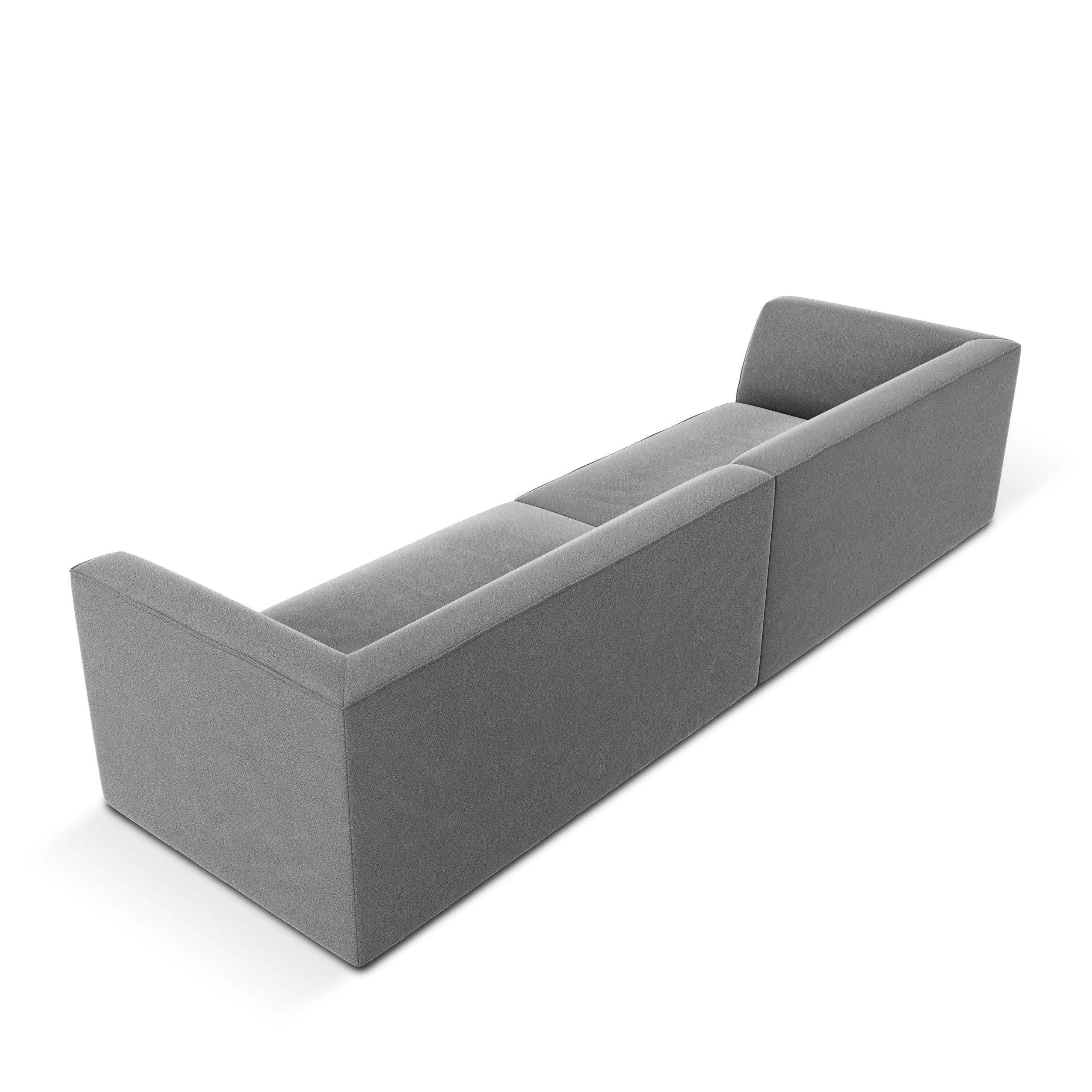 Sofa aksamitna RUBY szary Micadoni Eye on Design