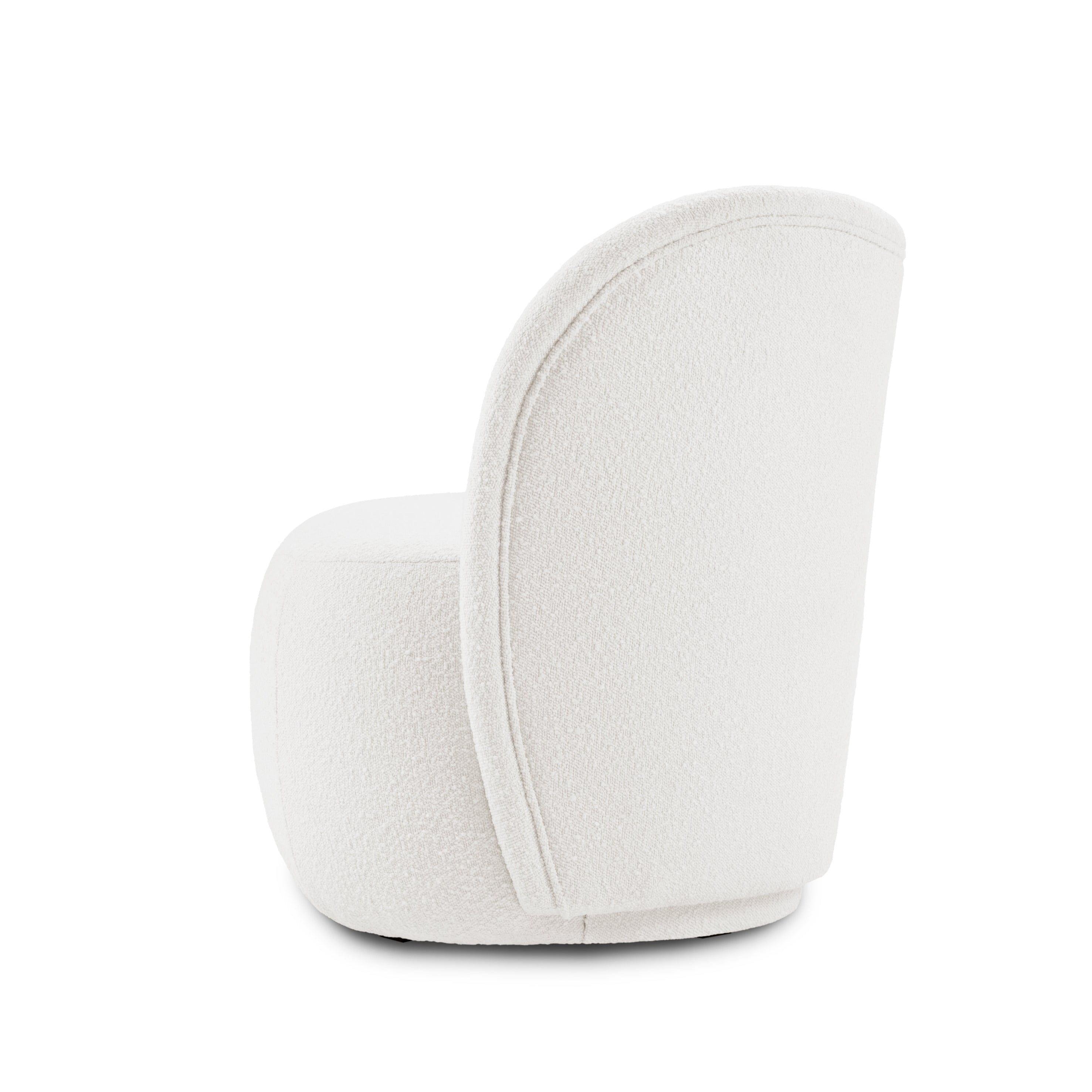 Fotel SAAMIT boucle beżowy Micadoni Eye on Design