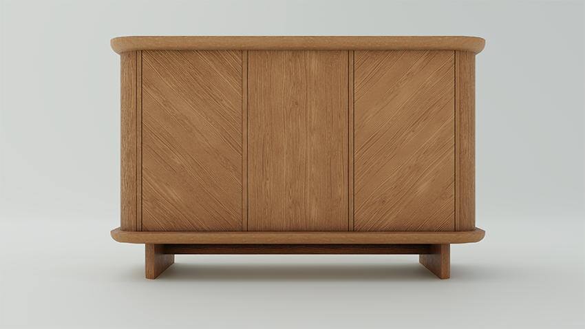 OKAL Chest of Drawers Natural Oak [Amelia - low-quality photo, to be replaced when I gain access to the photo bank]
