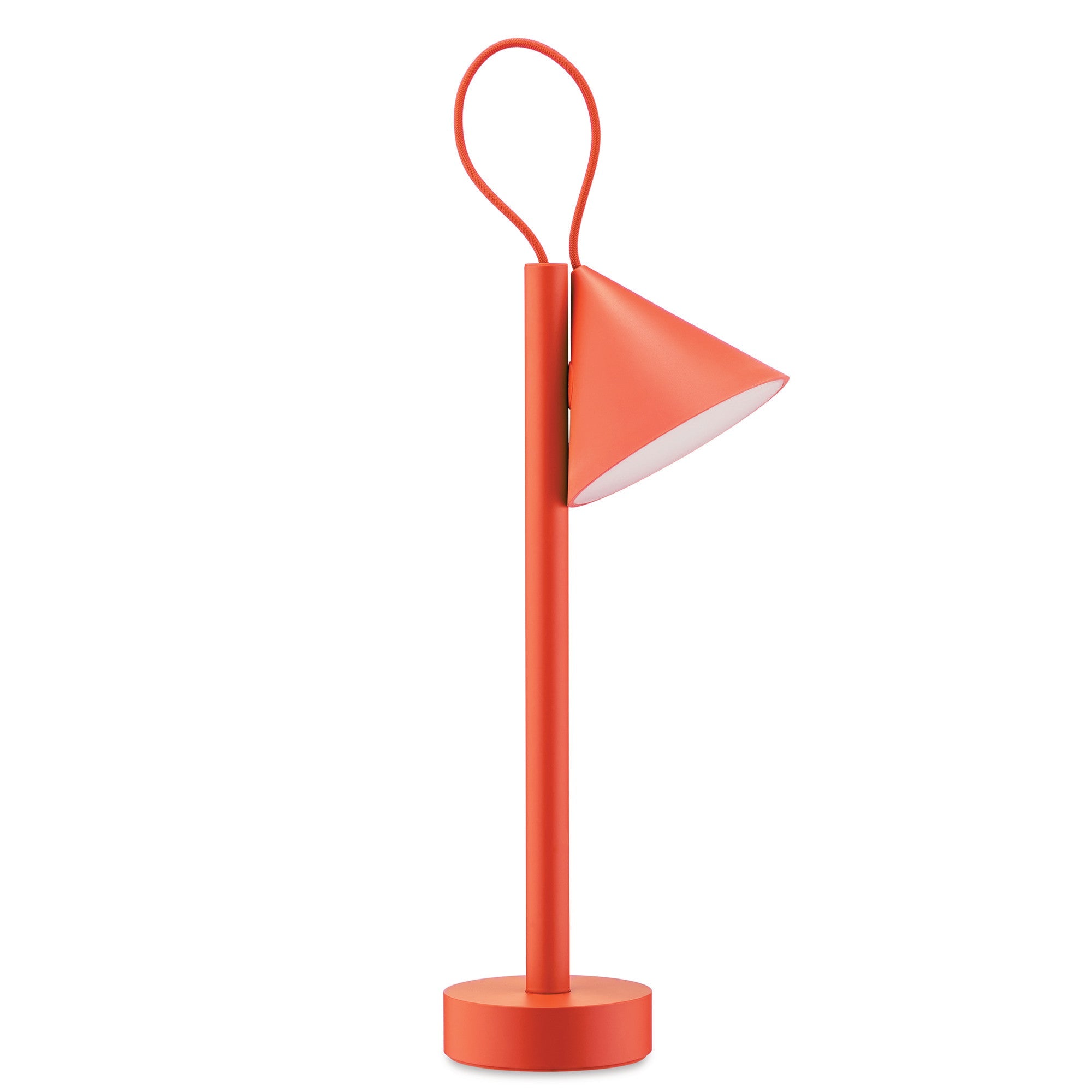 Orangefarbene Tsumik tragbare Lampe