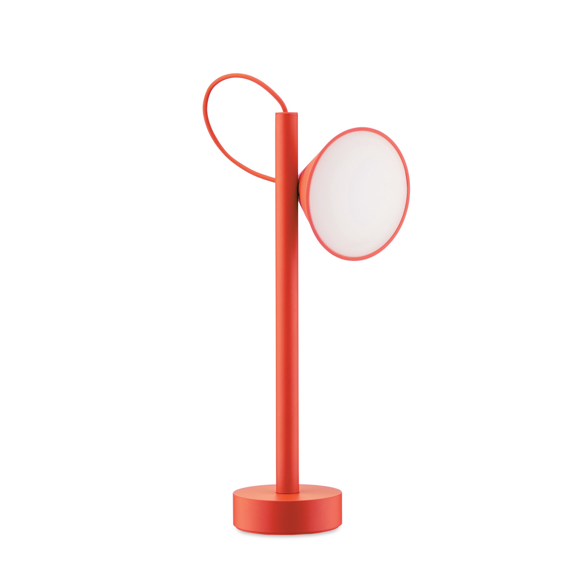 Orangefarbene Tsumik tragbare Lampe