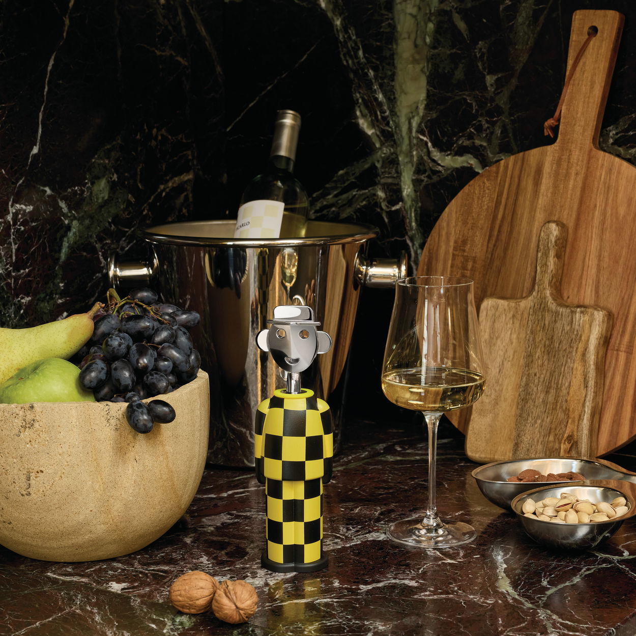 Wing Corkscrew ALESSANDRO M. - YELLOW AND BLACK yellow with black