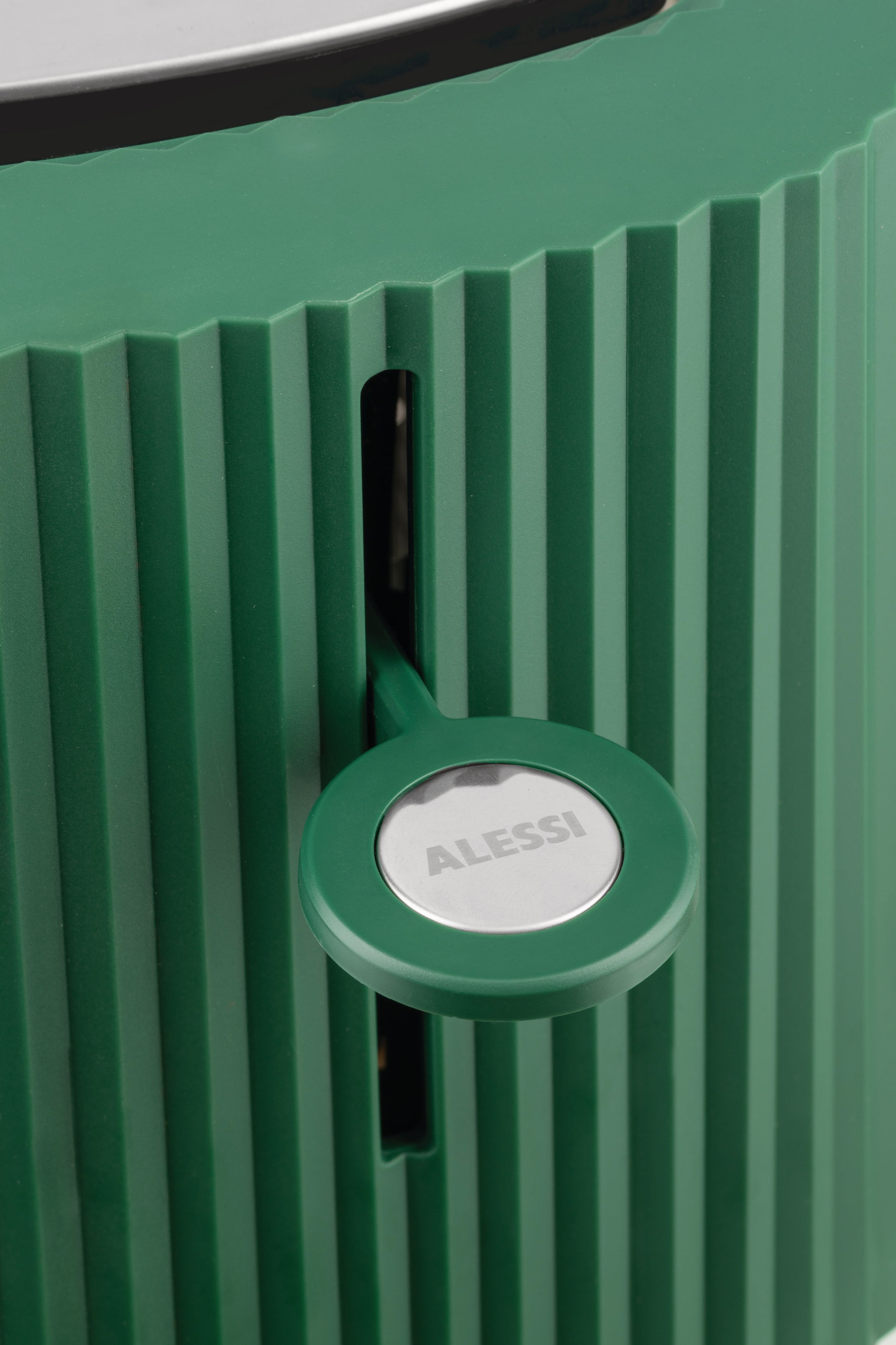 Green Plissé Toter