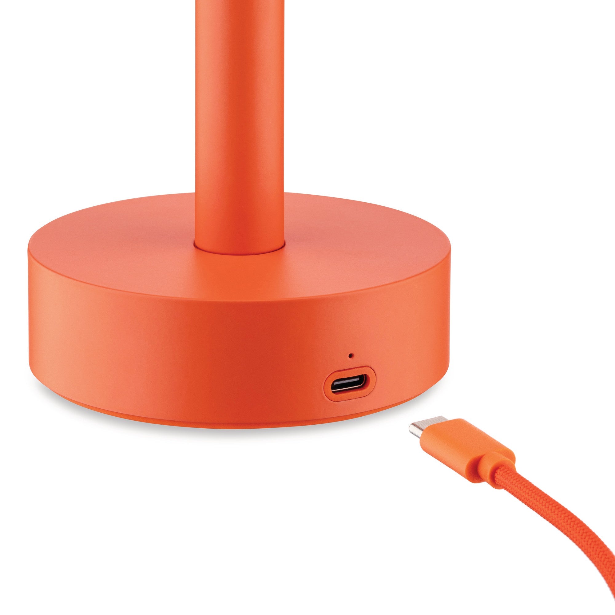Orangefarbene Tsumik tragbare Lampe