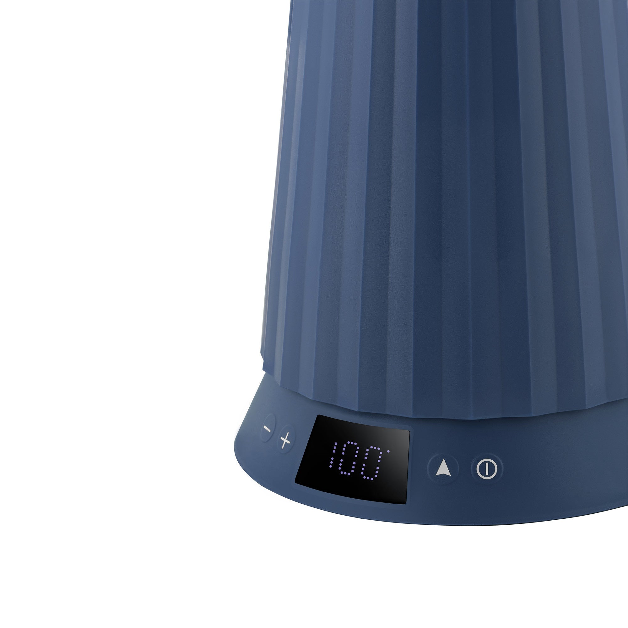 Electric kettle with temperature control PLISSÉ blue