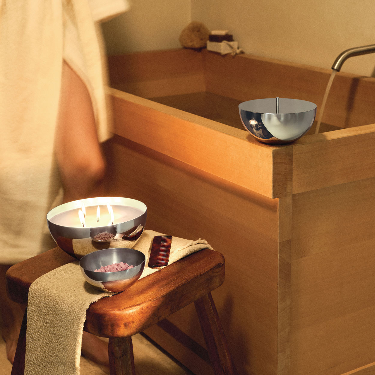 Scented insert for ROCC candle - FLINT with woody notes, leather, and styrax resin