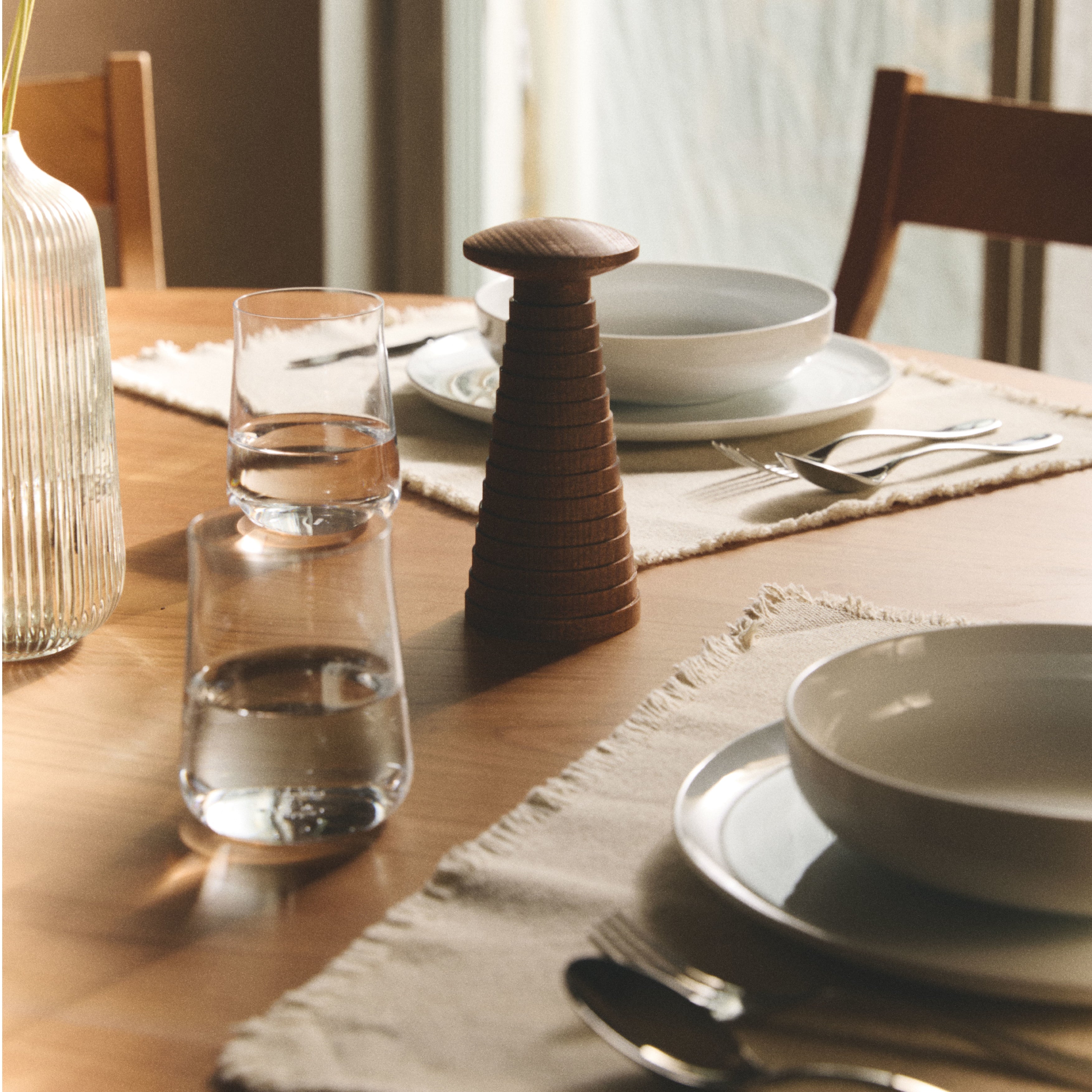 YUCATAN Spice Grinder Dark Brown Wood