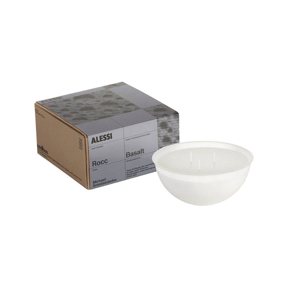 Scented insert for candle ROCC - BASALT notes of Nepalese pepper, juniper essential oil, and lemon peel