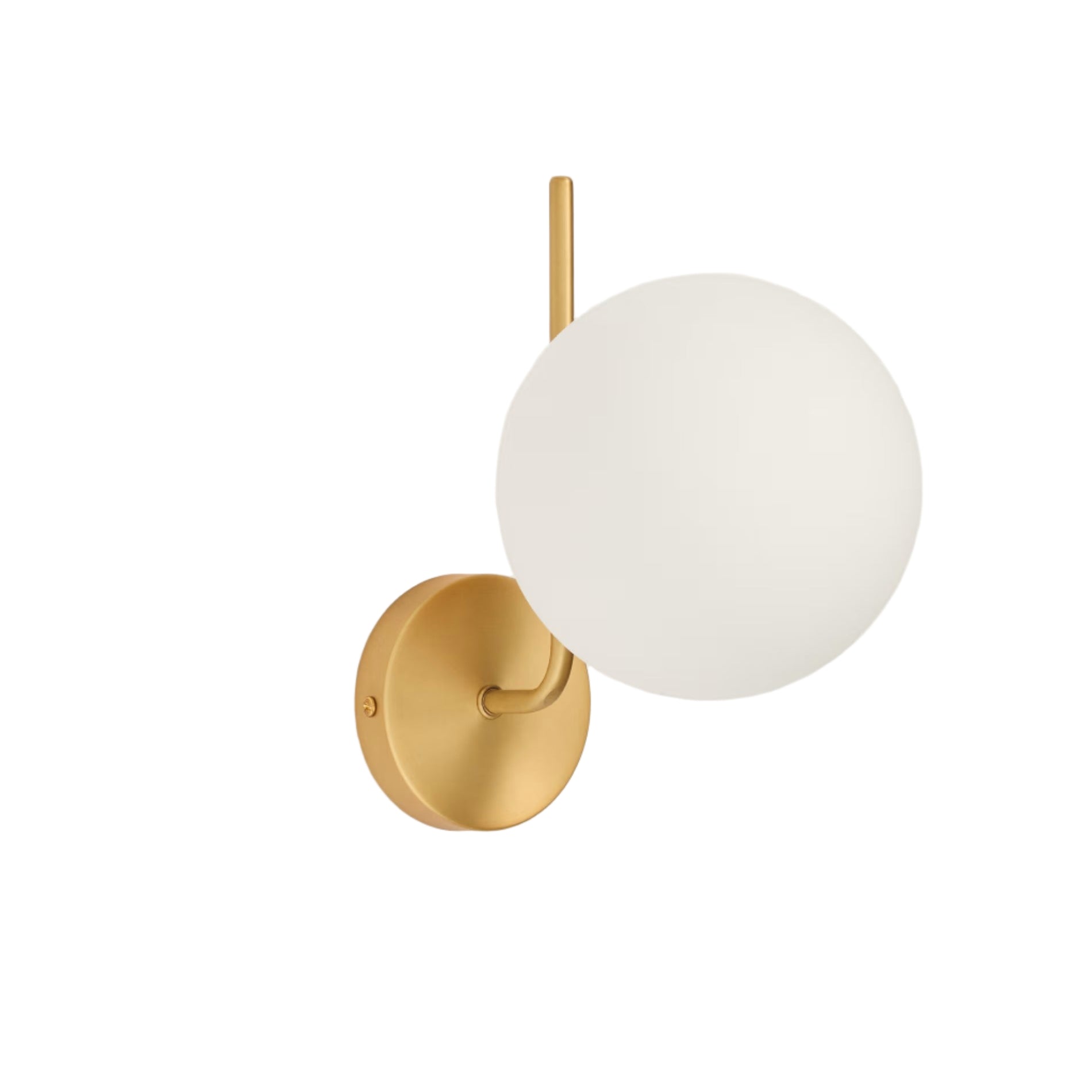 BRISIA wall lamp brushed brass